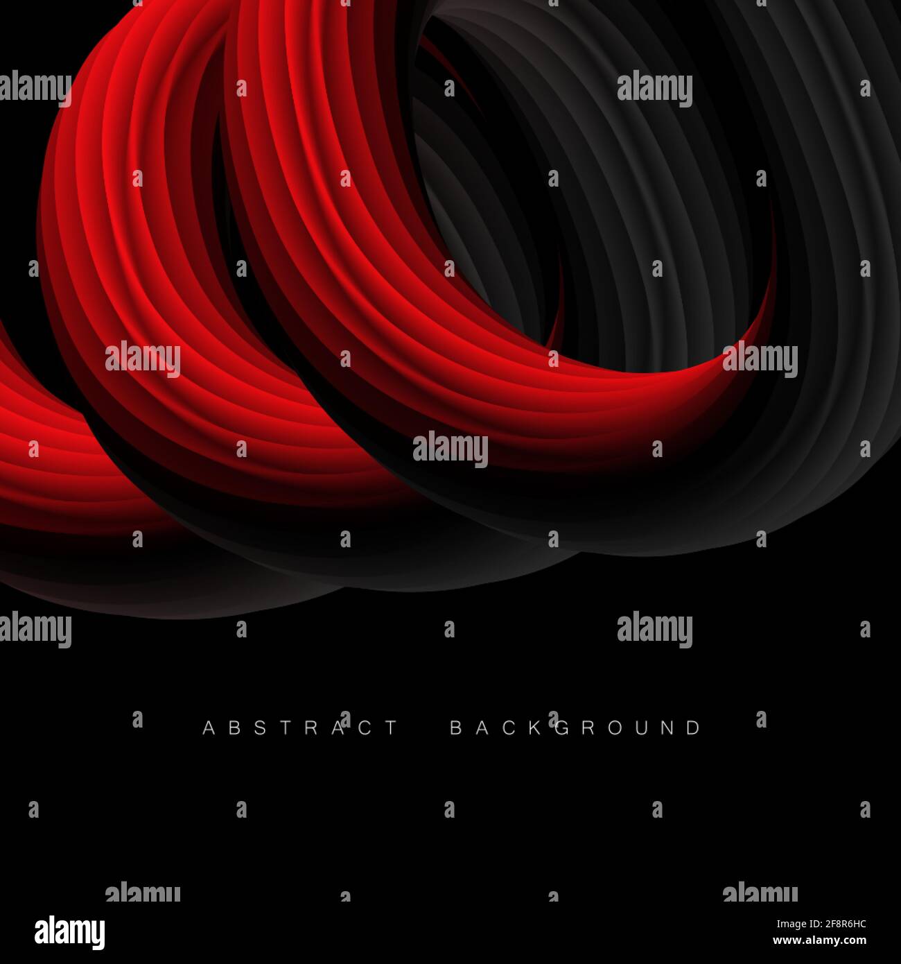 Résumé de l'onde d'écoulement de fluide. Composition futuriste. Formes liquides. Couverture abstraite. Illustration de Vecteur