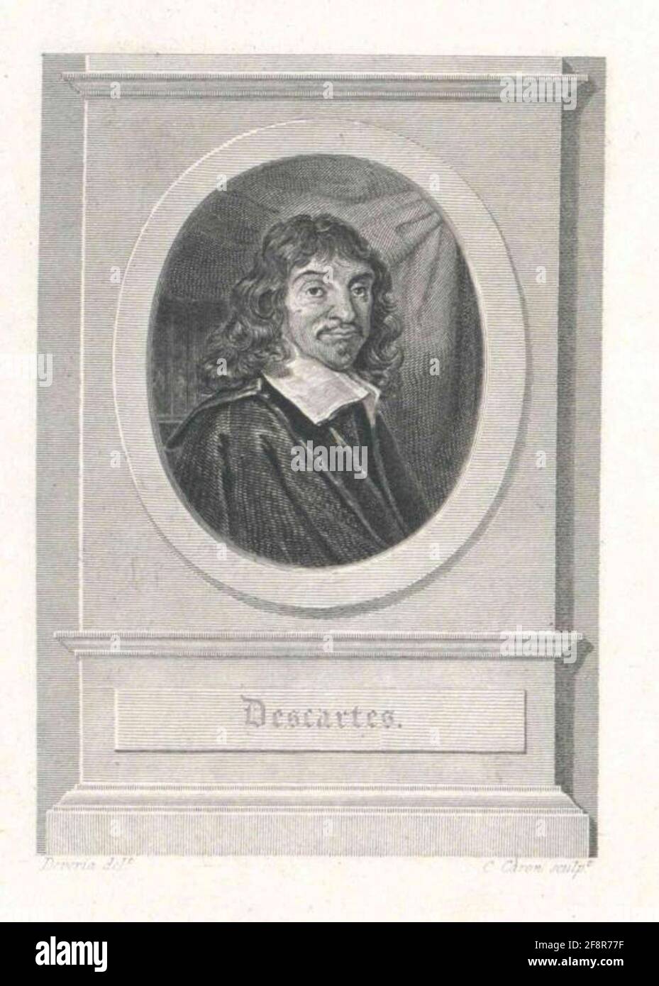 Descartes, René. Banque D'Images