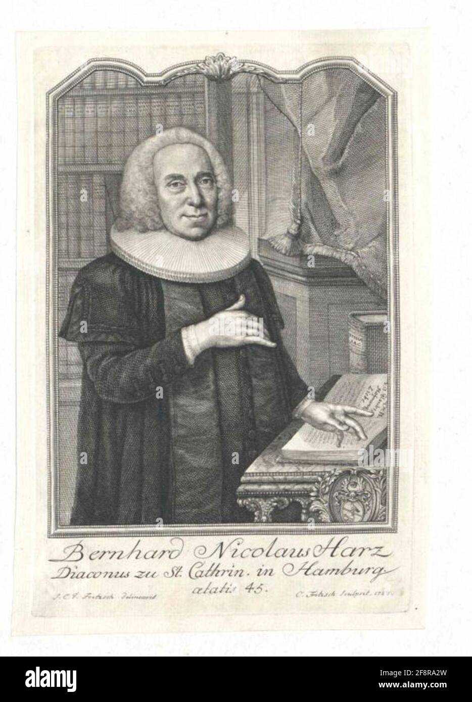 Harz, Bernhard Nikolaus. Banque D'Images