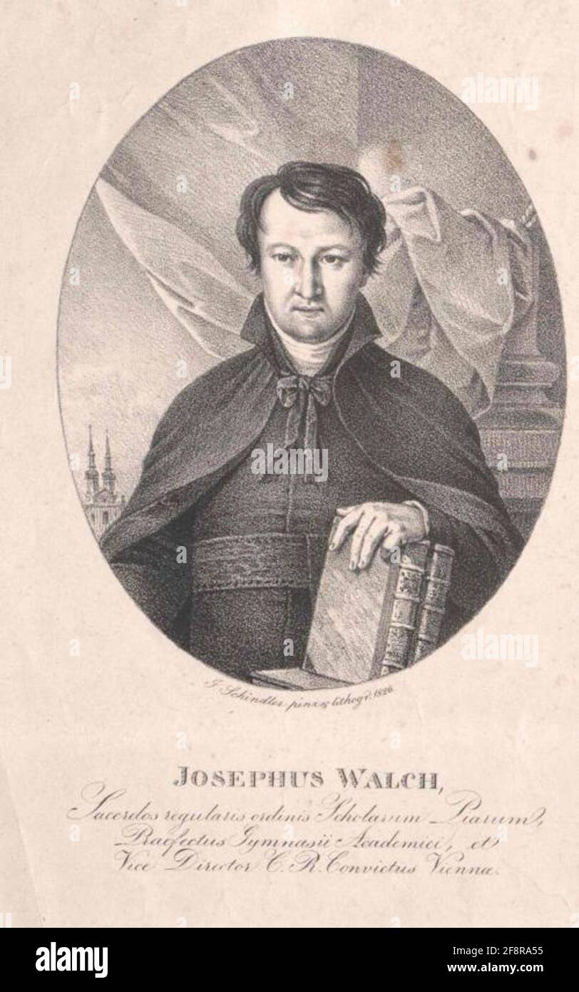 Walch, Josephus. Banque D'Images
