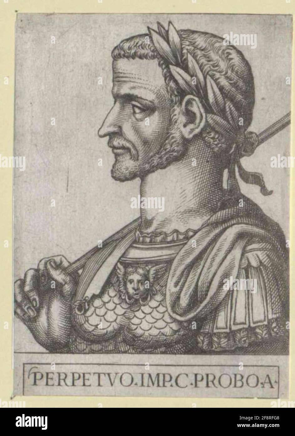 ProBus, empereur romain. Banque D'Images