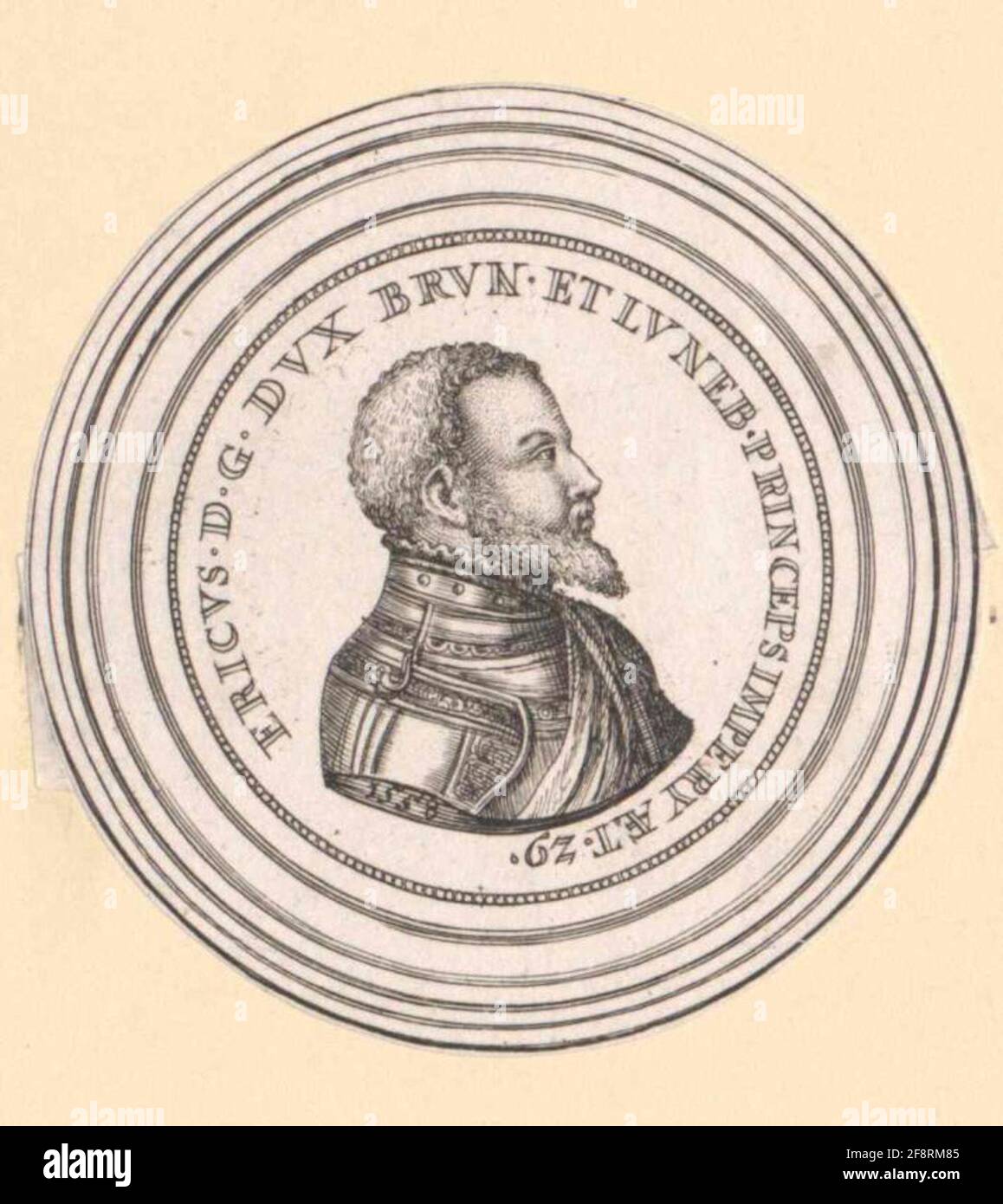 Erich II., duc de Braunschweig-Calenberg. Banque D'Images