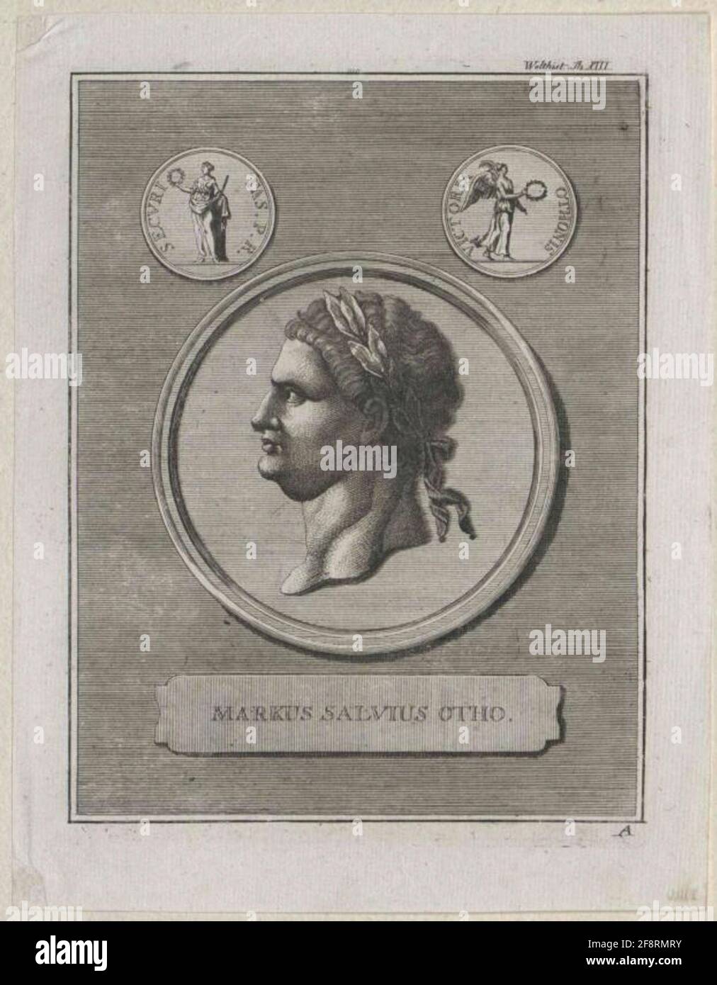 Otho, empereur romain. Banque D'Images