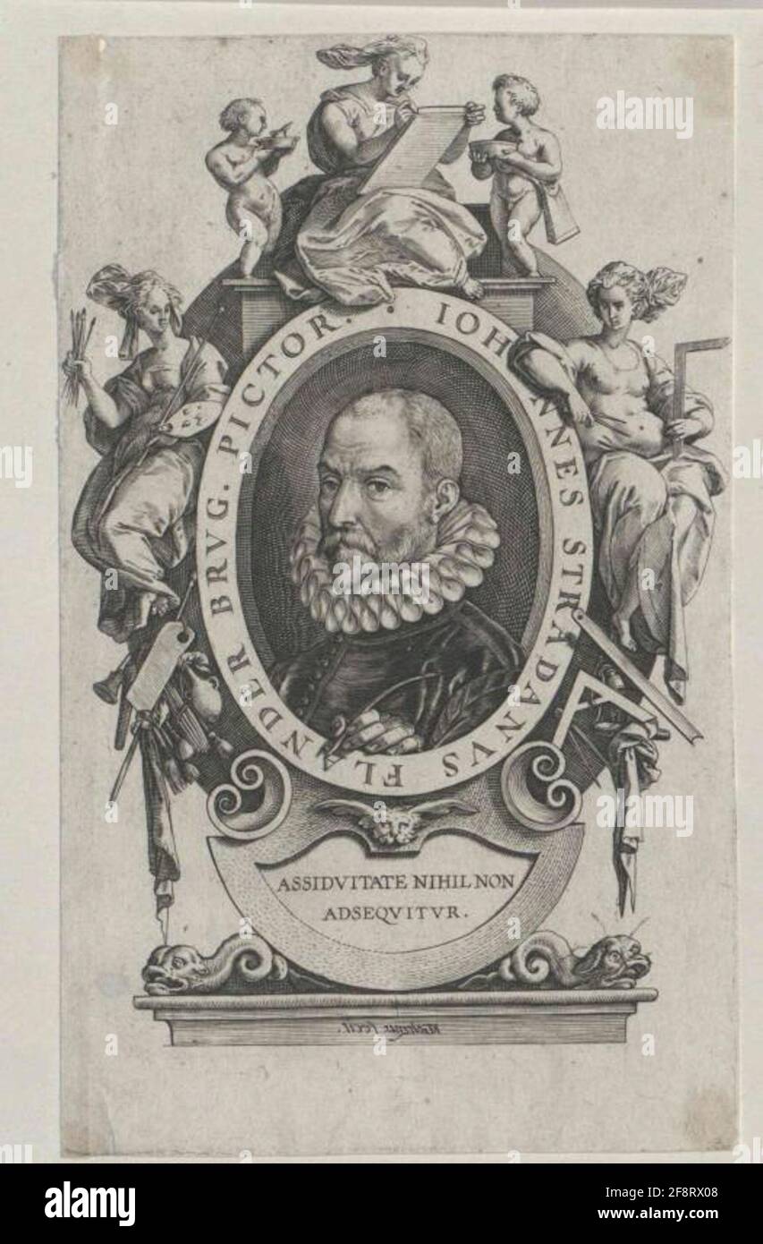 Straet, Jan van der. Banque D'Images