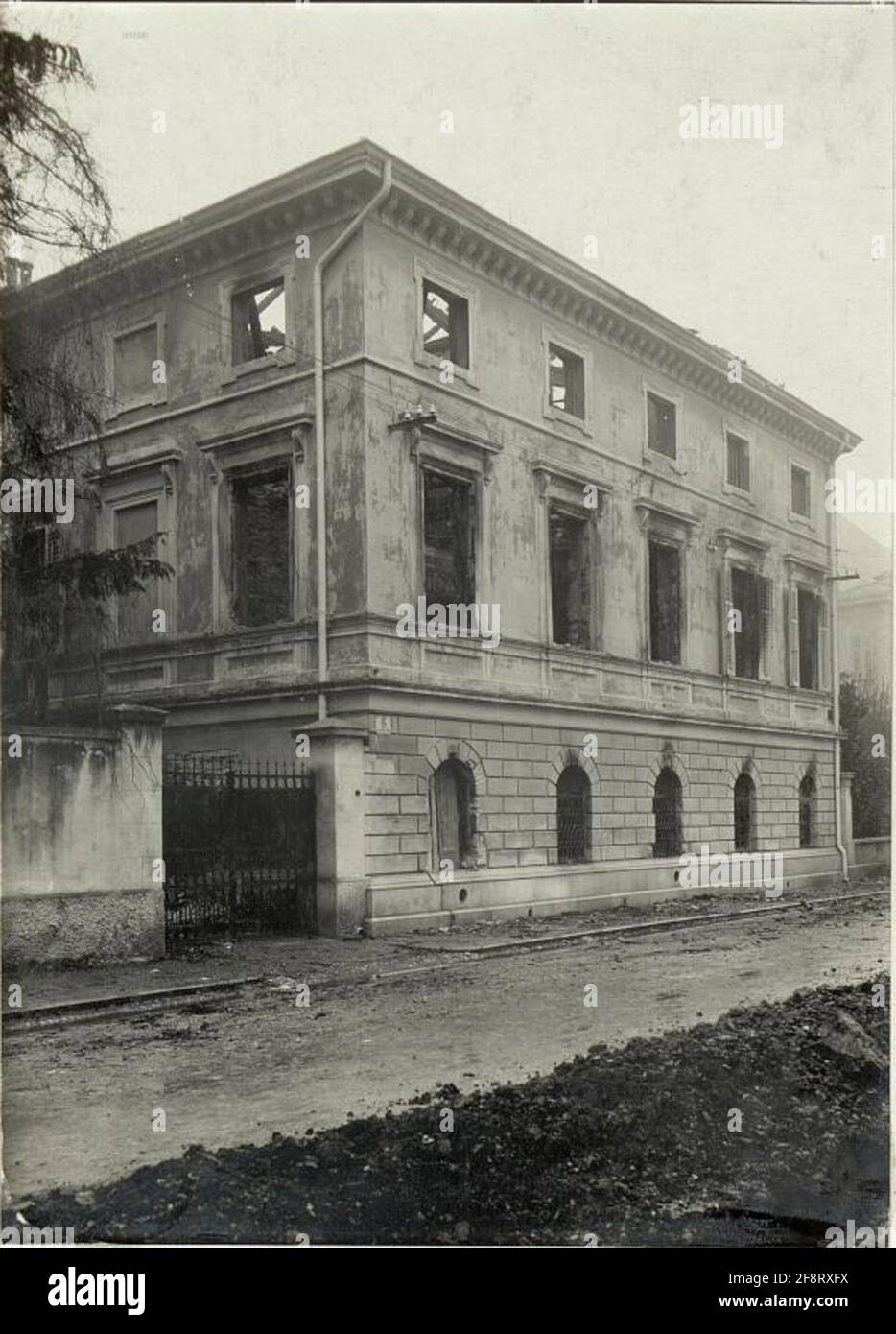 Görz, via le n° usine 6. Maison du Dr R. Thoma. Banque D'Images