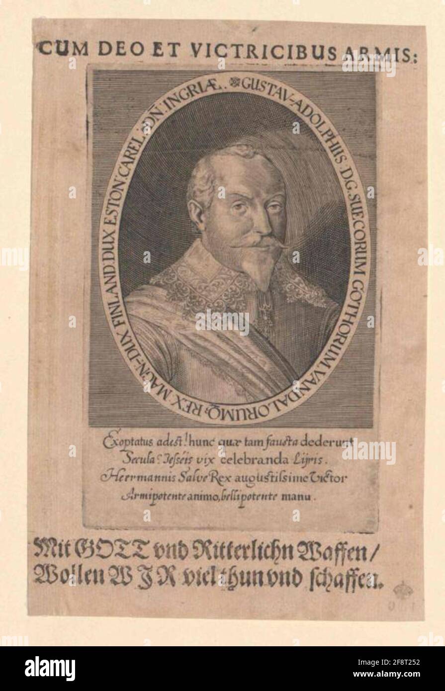 Gustav II Adolf, roi de Suède 1611/1700 Banque D'Images