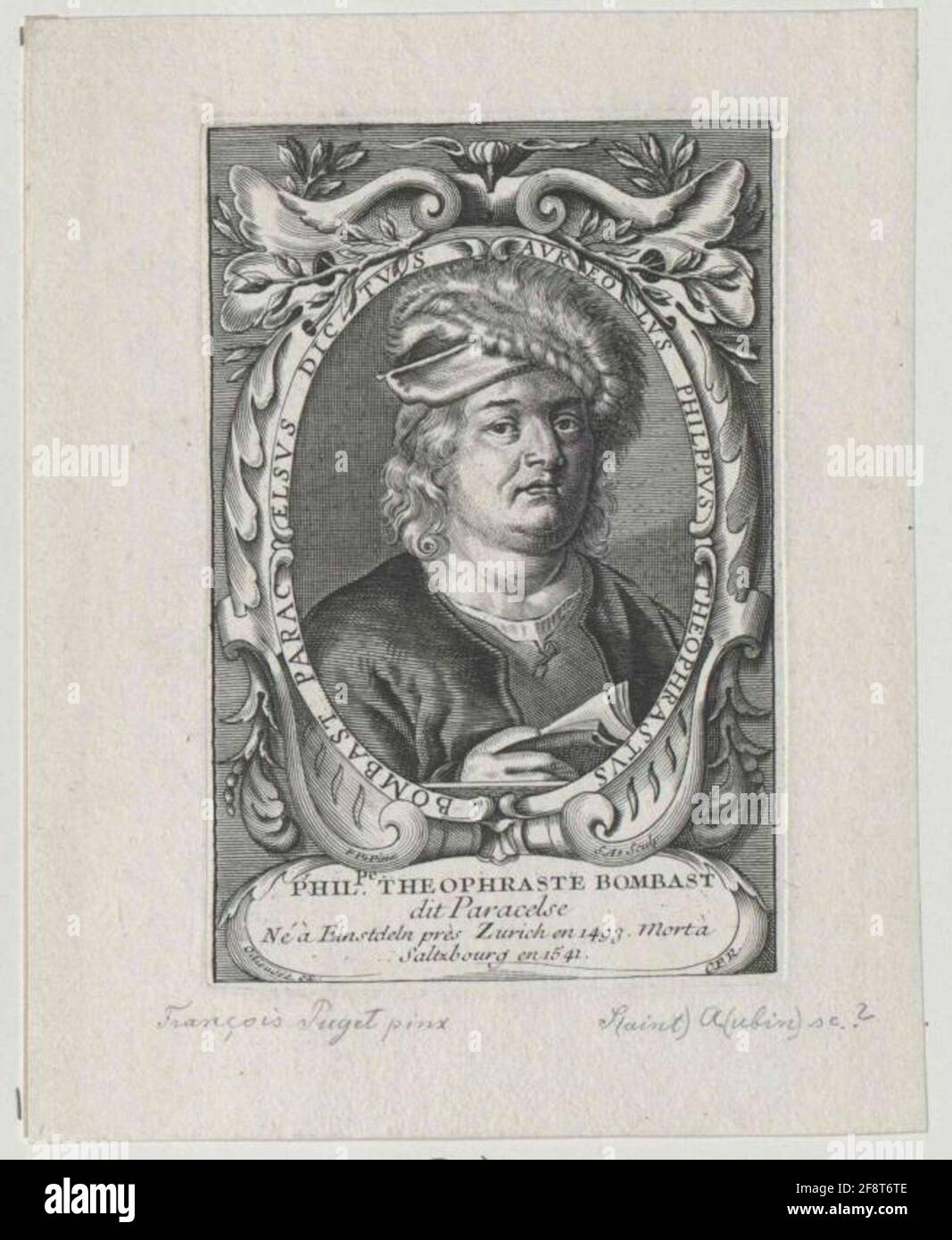 Paracelse . Banque D'Images