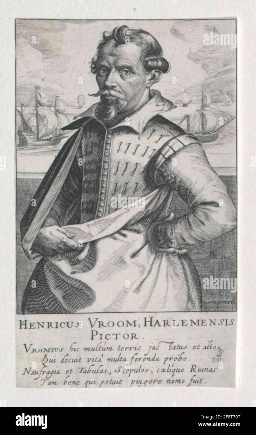 Vroom, Hendrik Cornelisz. Verleger: Hondius, Hendrik (1) Stecher: Vries, Simon Wynhoutsz. Banque D'Images