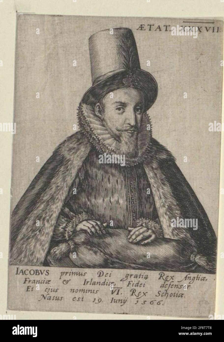 Jacob I. Roi d'Angleterre. Banque D'Images