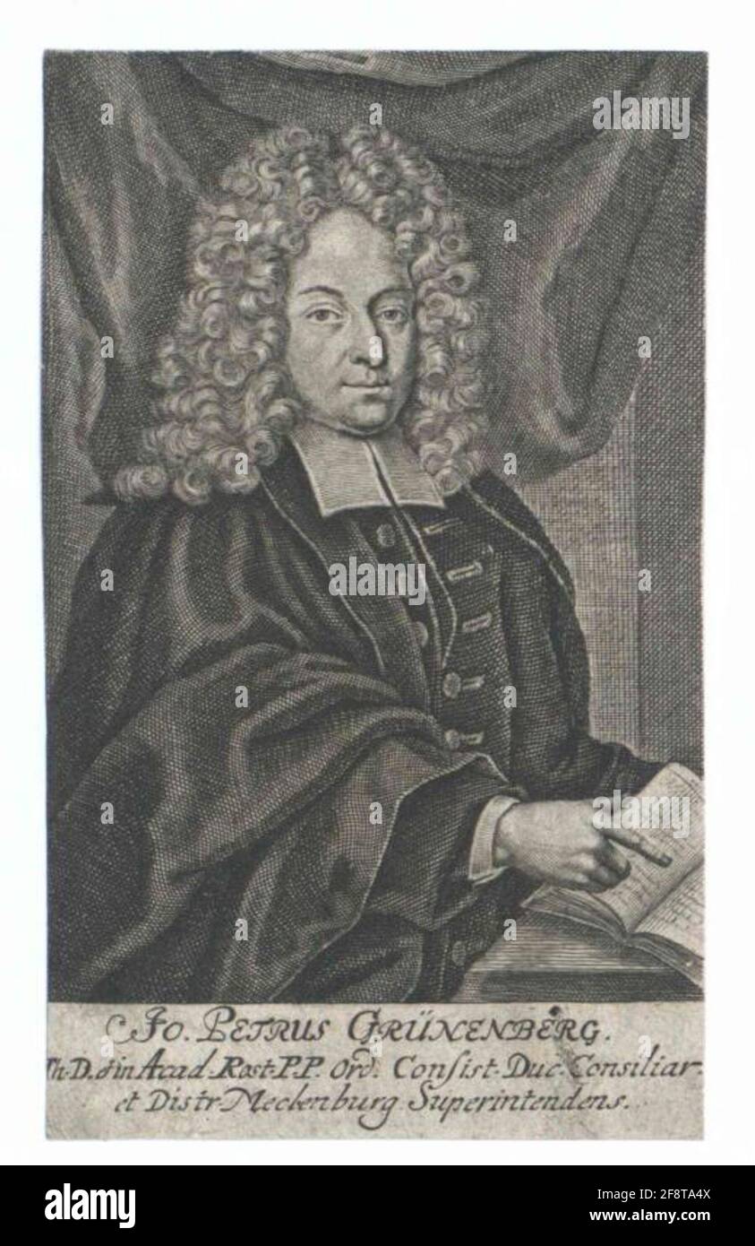 Greenberg, Johann Peter. Banque D'Images