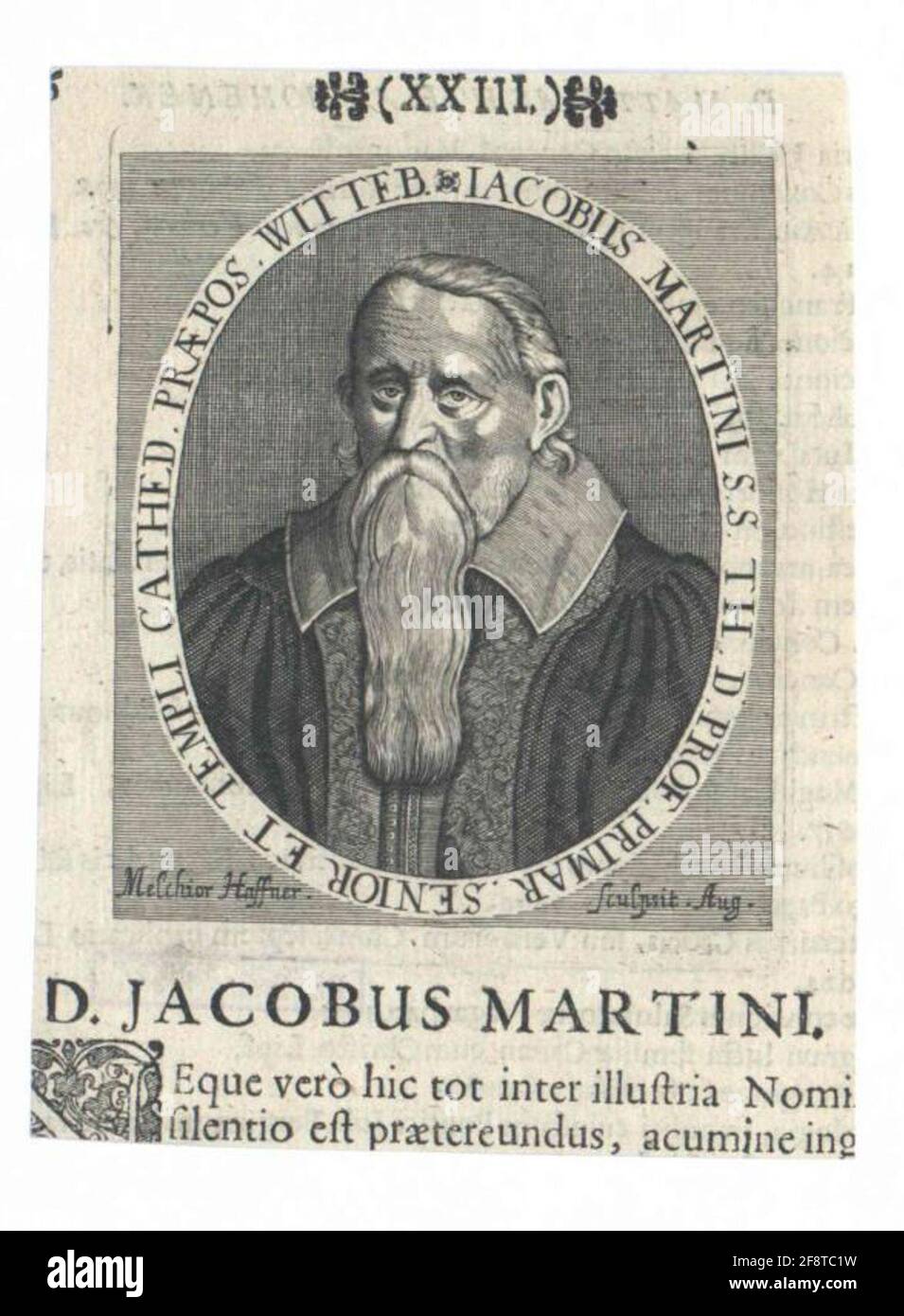 Martini, Jacob. Banque D'Images