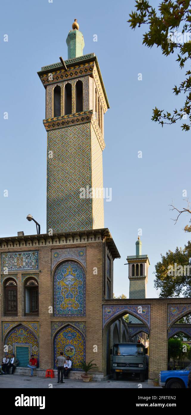 Palais du Golestan à Téhéran, Iran Banque D'Images