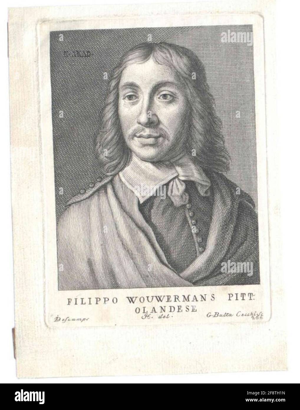 Wouwerman, Philips . Banque D'Images