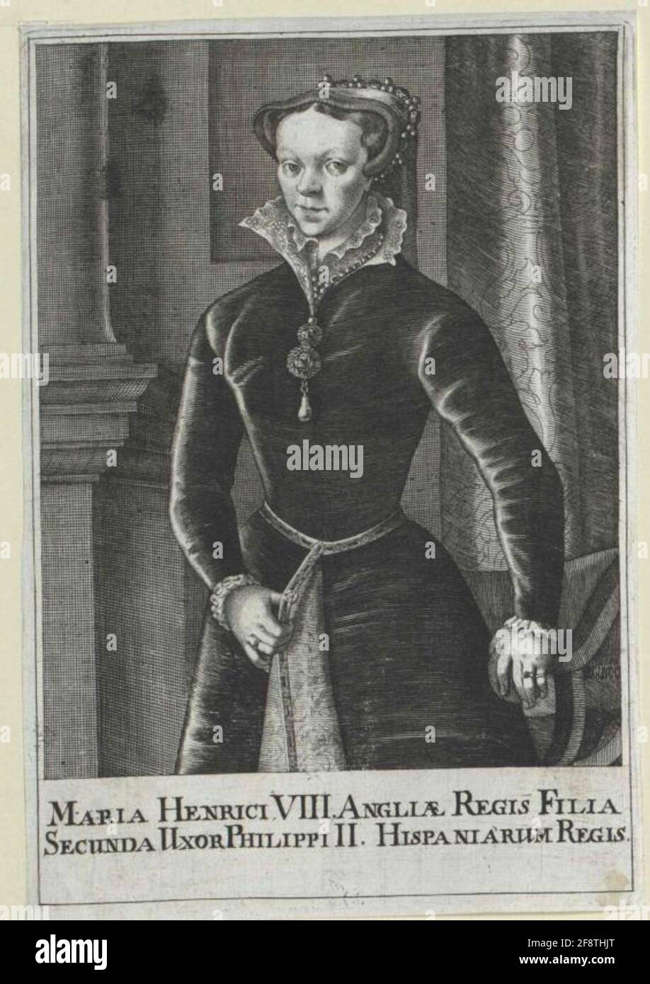 Maria I, Reine d'Angleterre. Banque D'Images