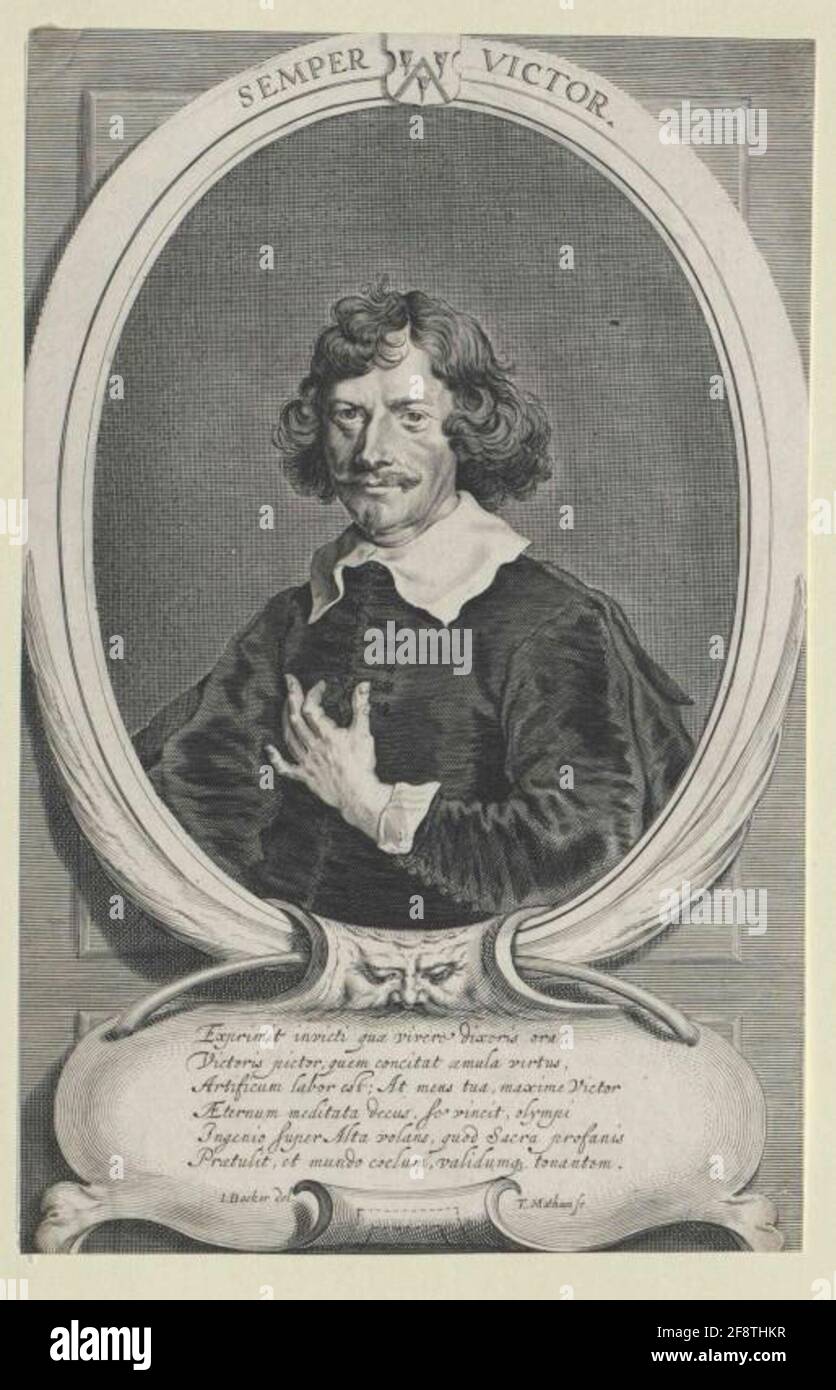 Victor, janvier Banque D'Images