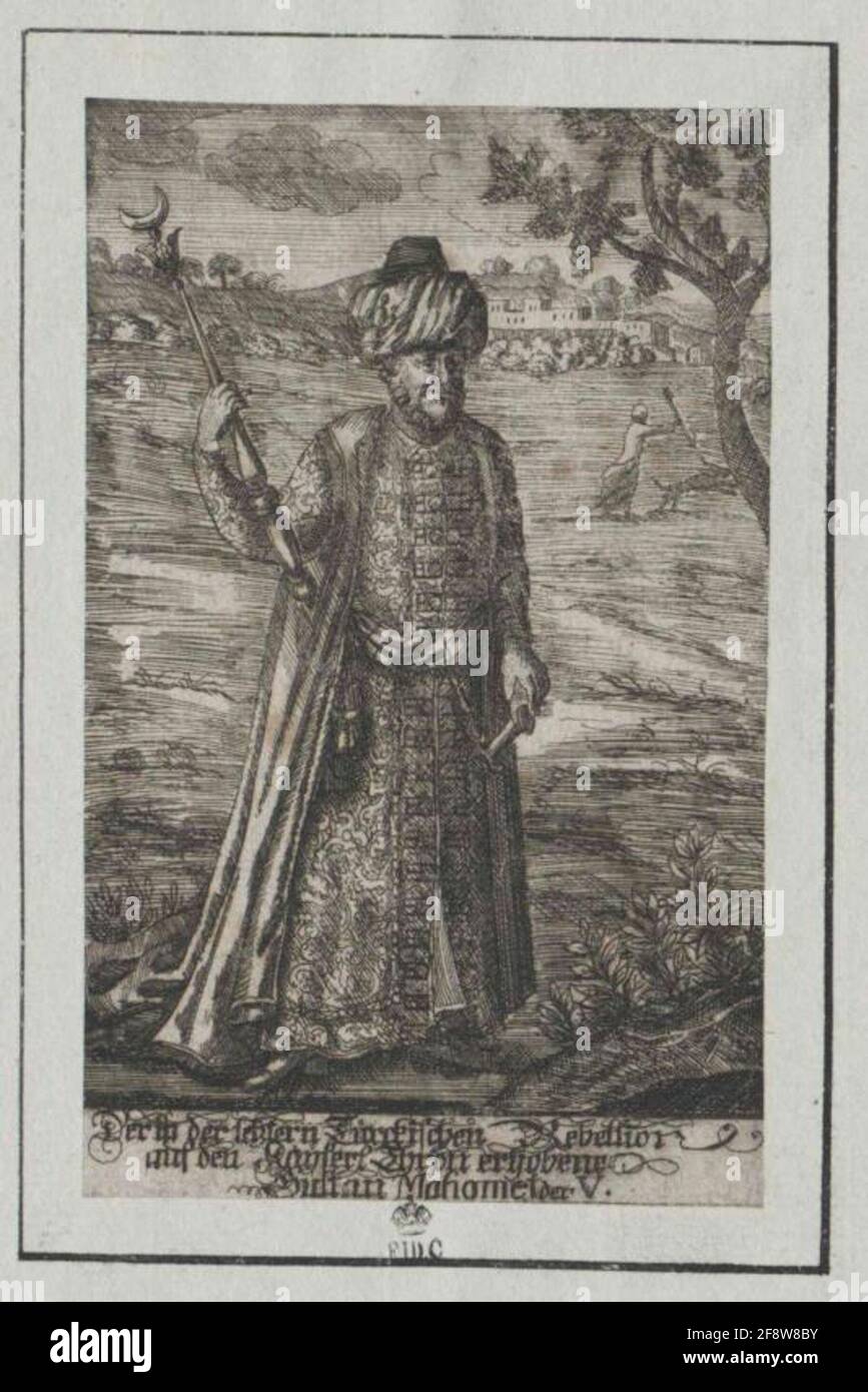 Machmud I. Sultan de Turquie. Banque D'Images