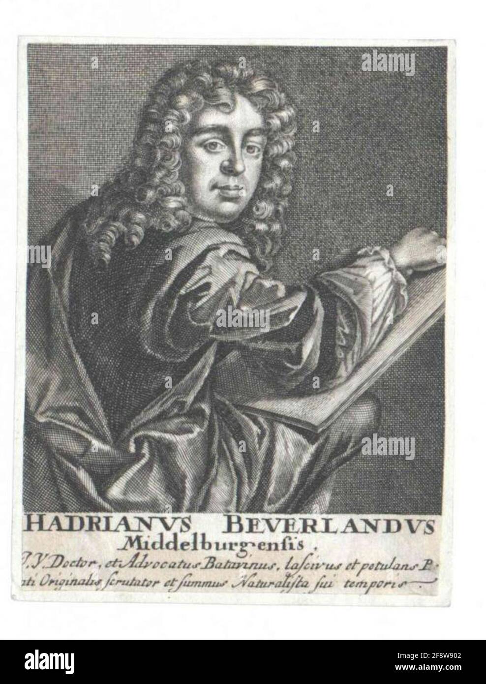 Beverland, Adriaan. Banque D'Images