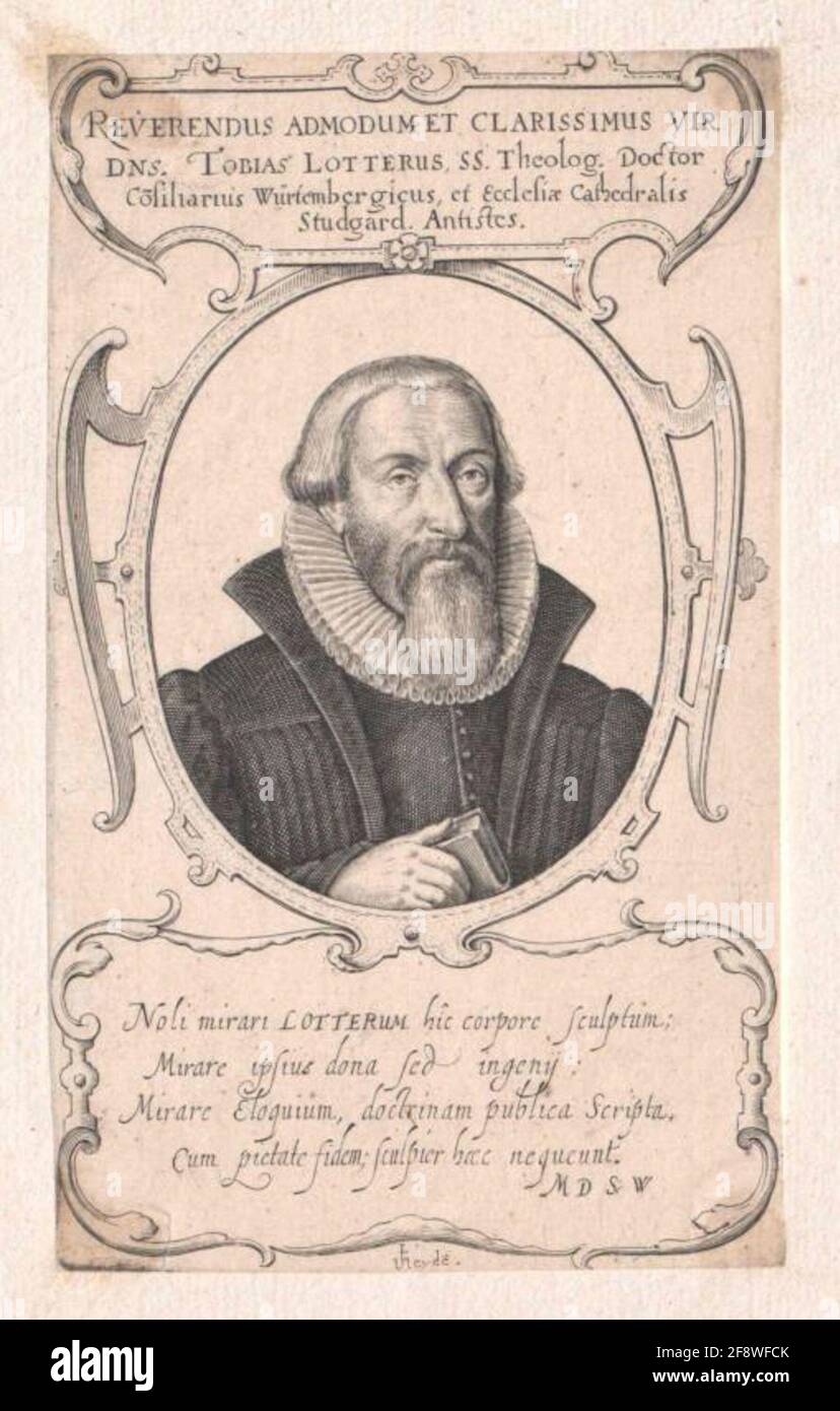 Lot, Tobias. Banque D'Images