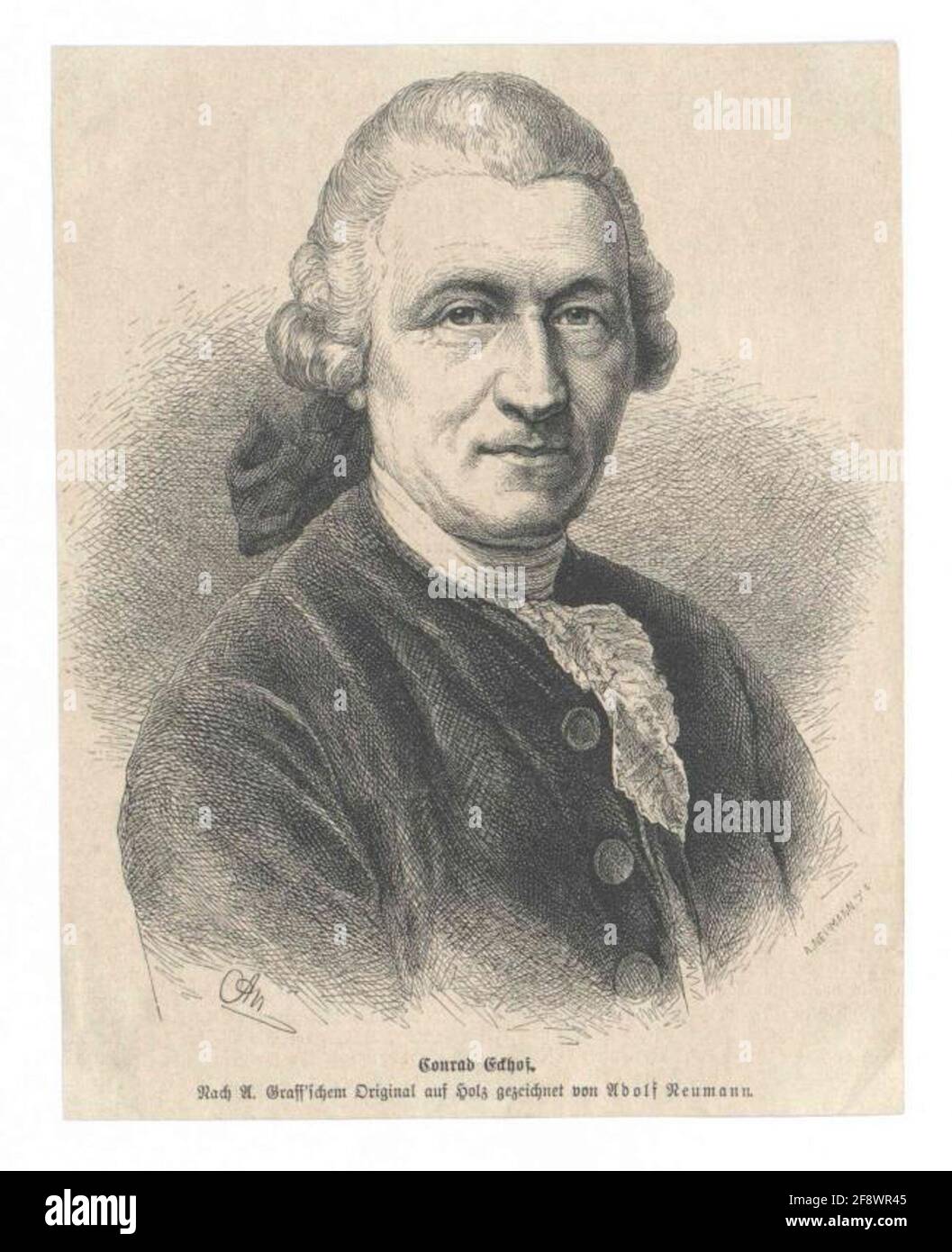 Ekhof, Konrad. Banque D'Images