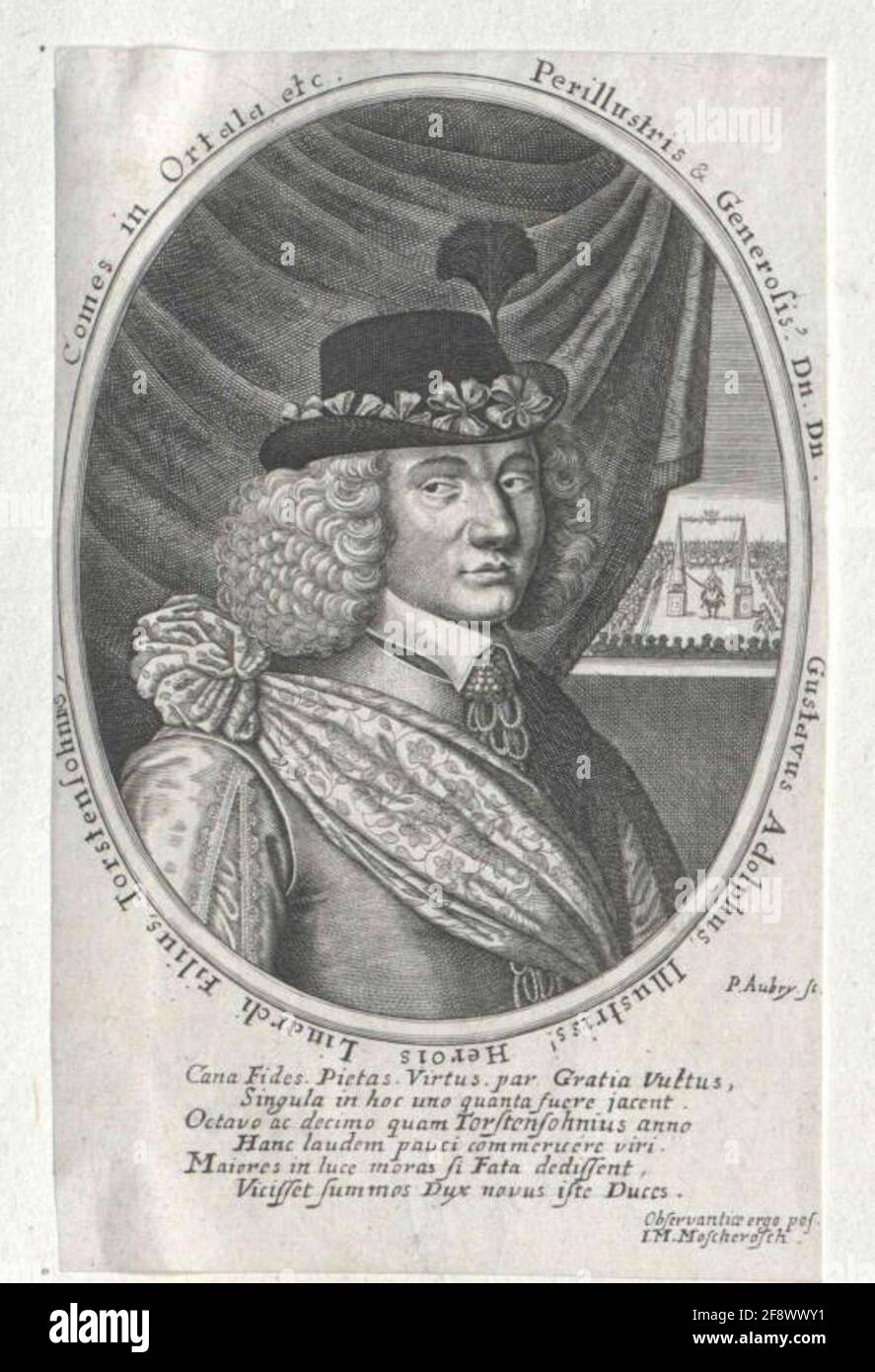 Torstenson, Gustav Adolf. Banque D'Images