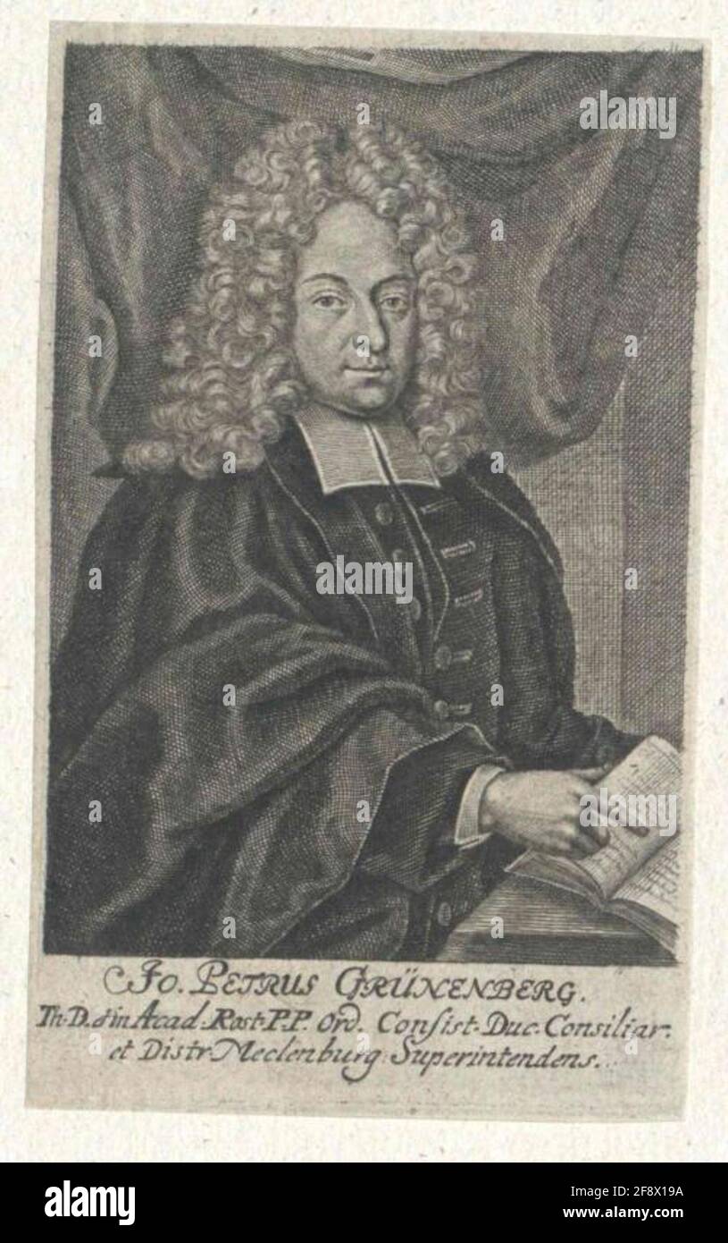 Greenberg, Johann Peter. Banque D'Images