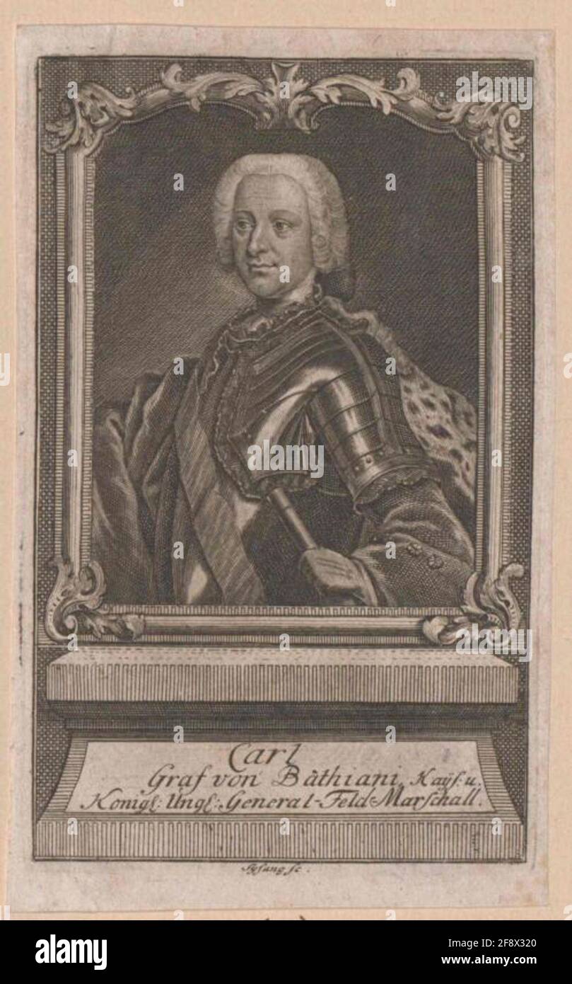 Bathyányi-Strattmann, Karl Josef Fürst. Banque D'Images