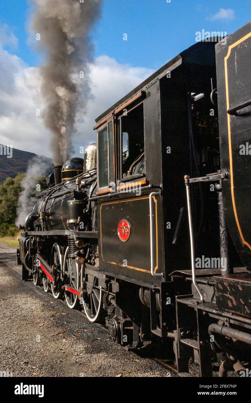 Locomotive à vapeur Kingston Flyer Banque D'Images