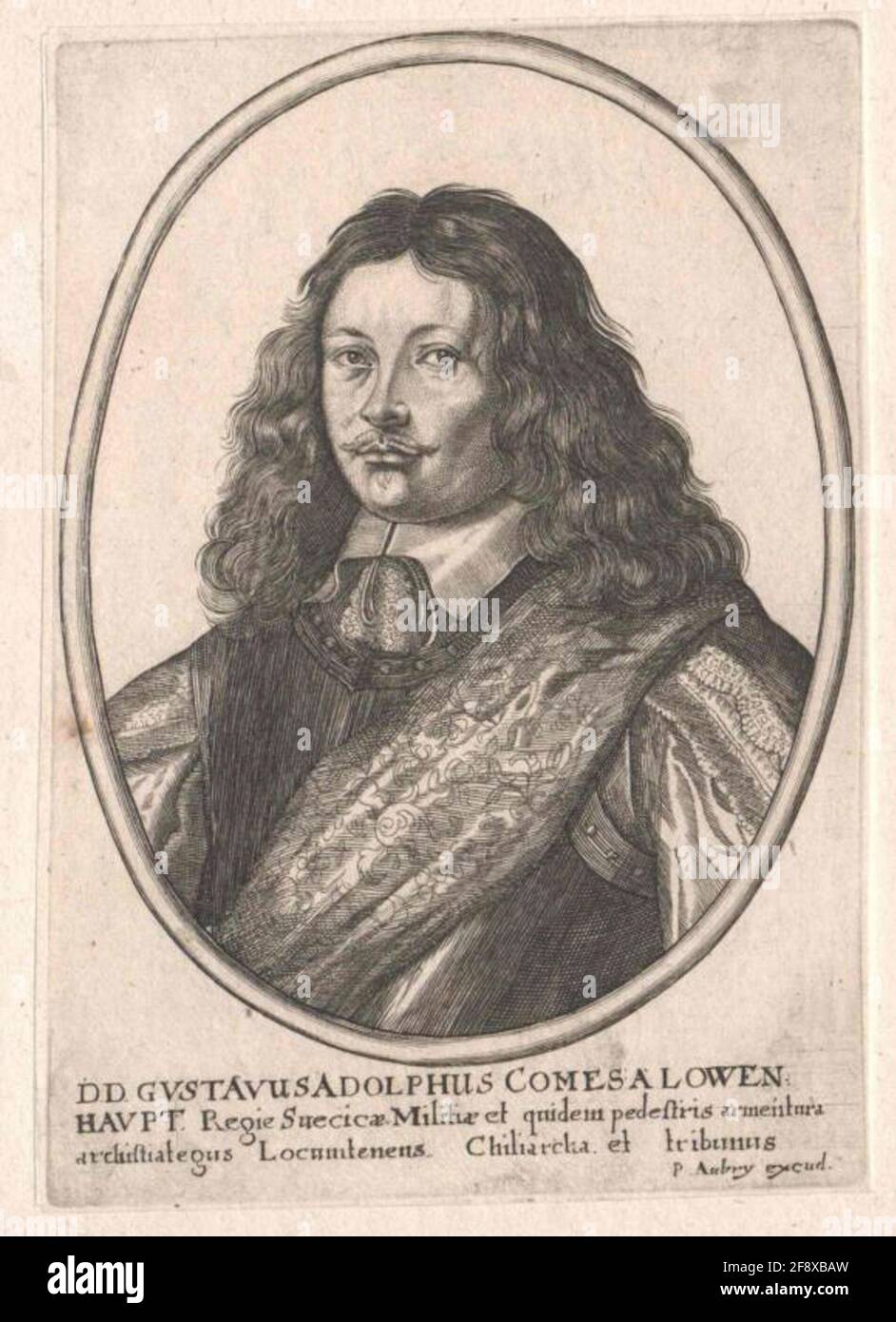 Lewenhaupt, Gustaf Adolf Graf. Banque D'Images