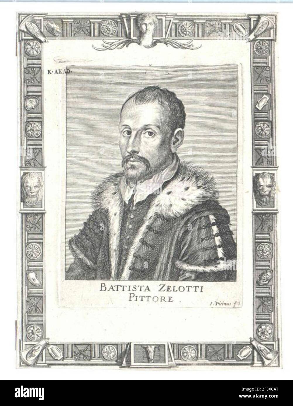 Zelotti, giambattista. Banque D'Images