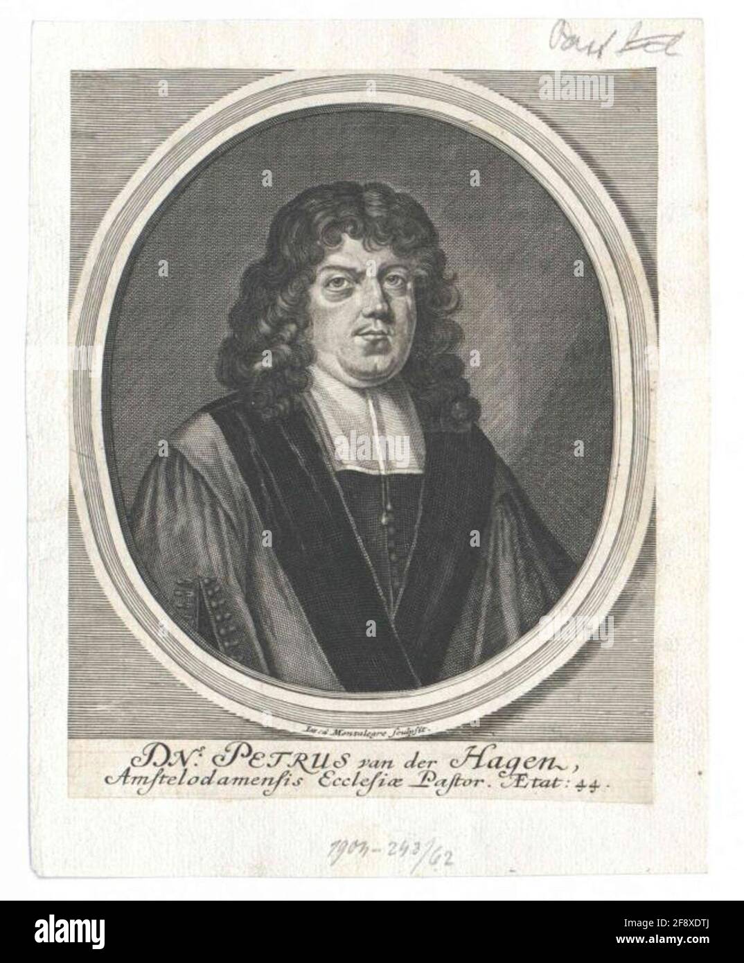 Hagen, Petrus van der. Banque D'Images