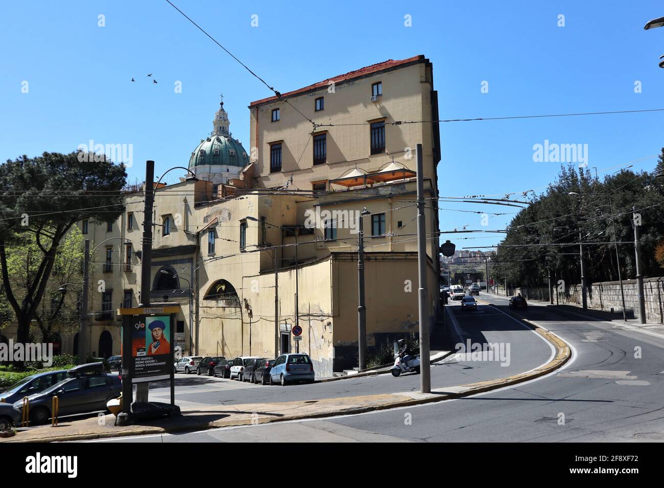 Naples - Scorcio di via Capodimonte Banque D'Images