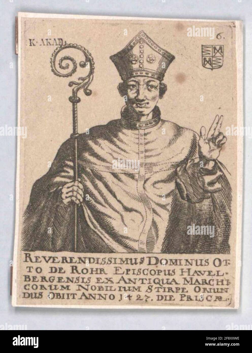 Tuyau, Otto de. Banque D'Images