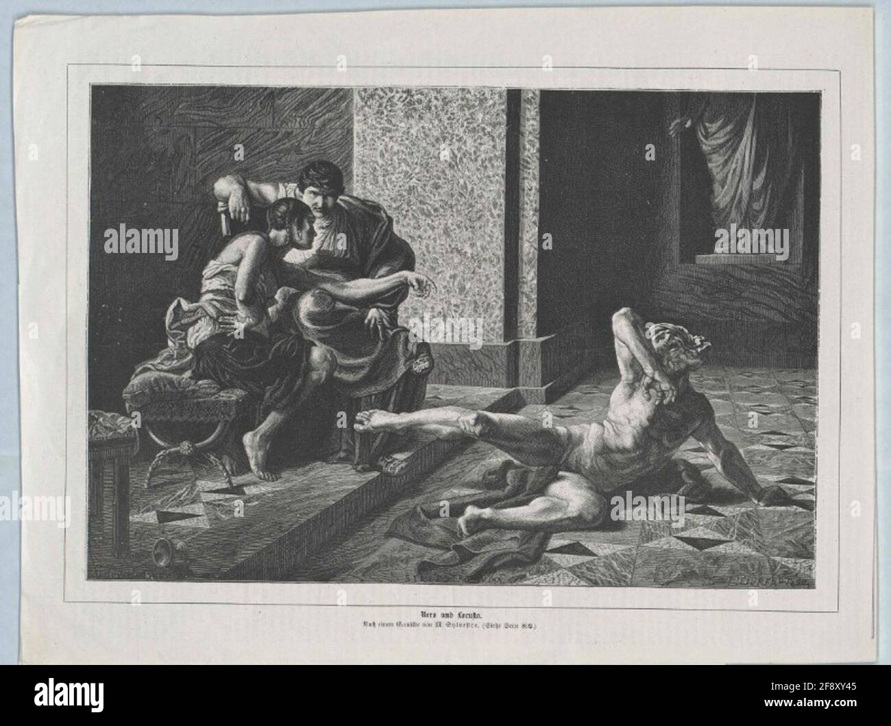 Néron, empereur romain. Banque D'Images