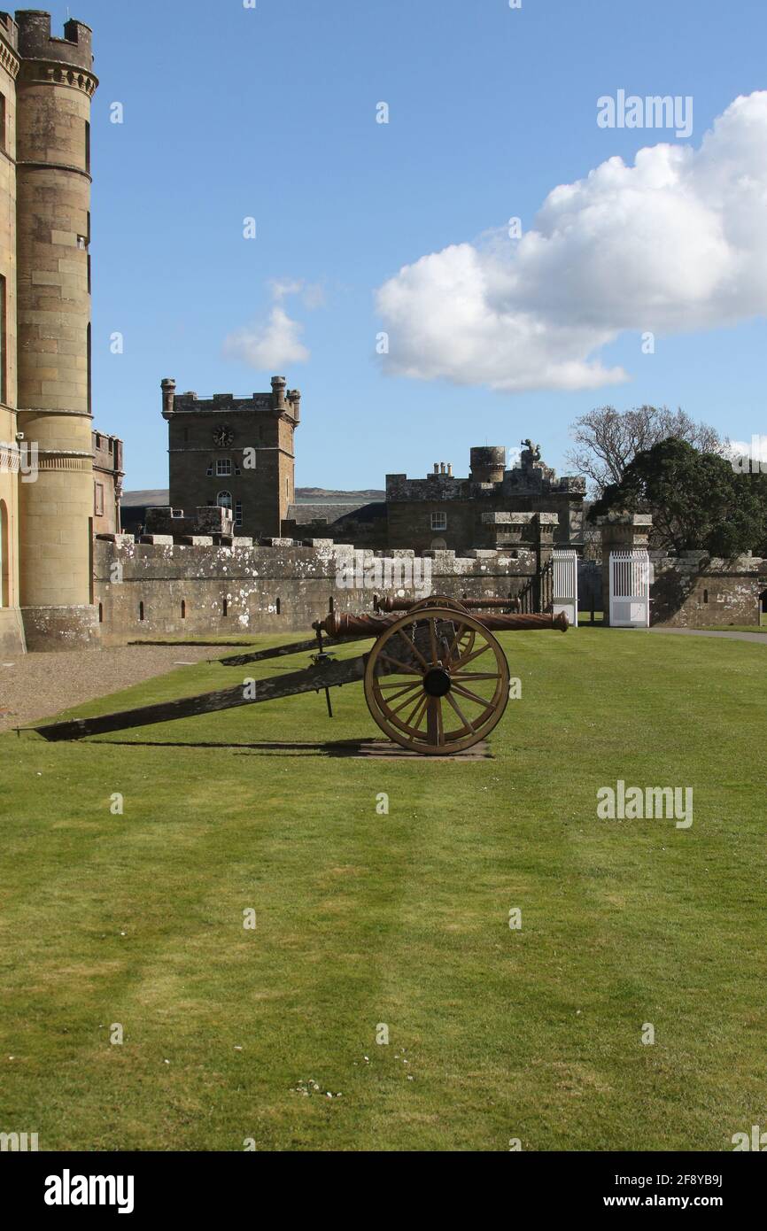 Écosse, Ayrshire, Château de Culzean et terrain 12 avril 2021 Banque D'Images