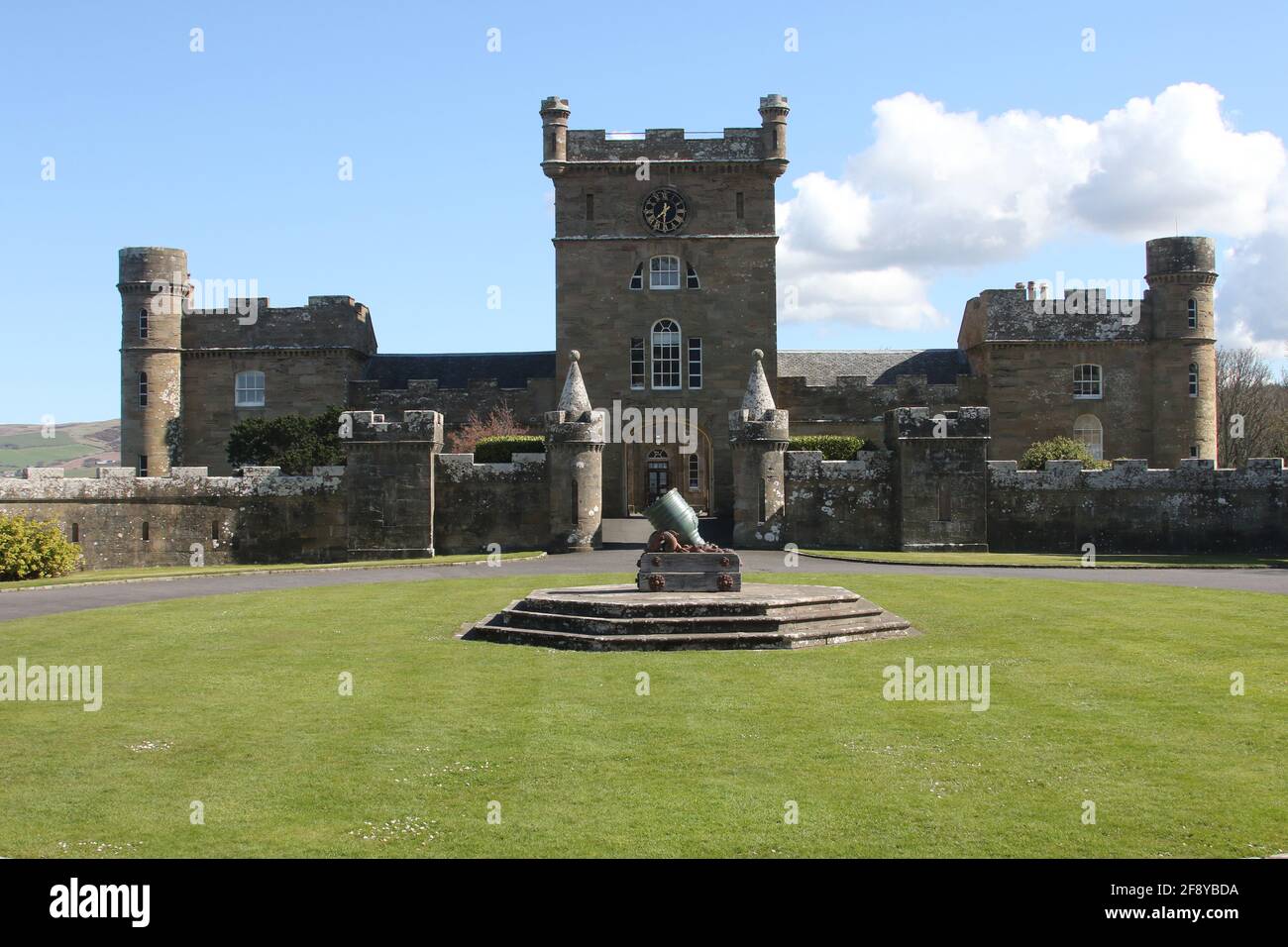 Écosse, Ayrshire, Château de Culzean et terrain 12 avril 2021 Banque D'Images