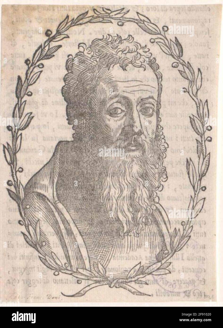 Doni, Antonio Francesco. Banque D'Images