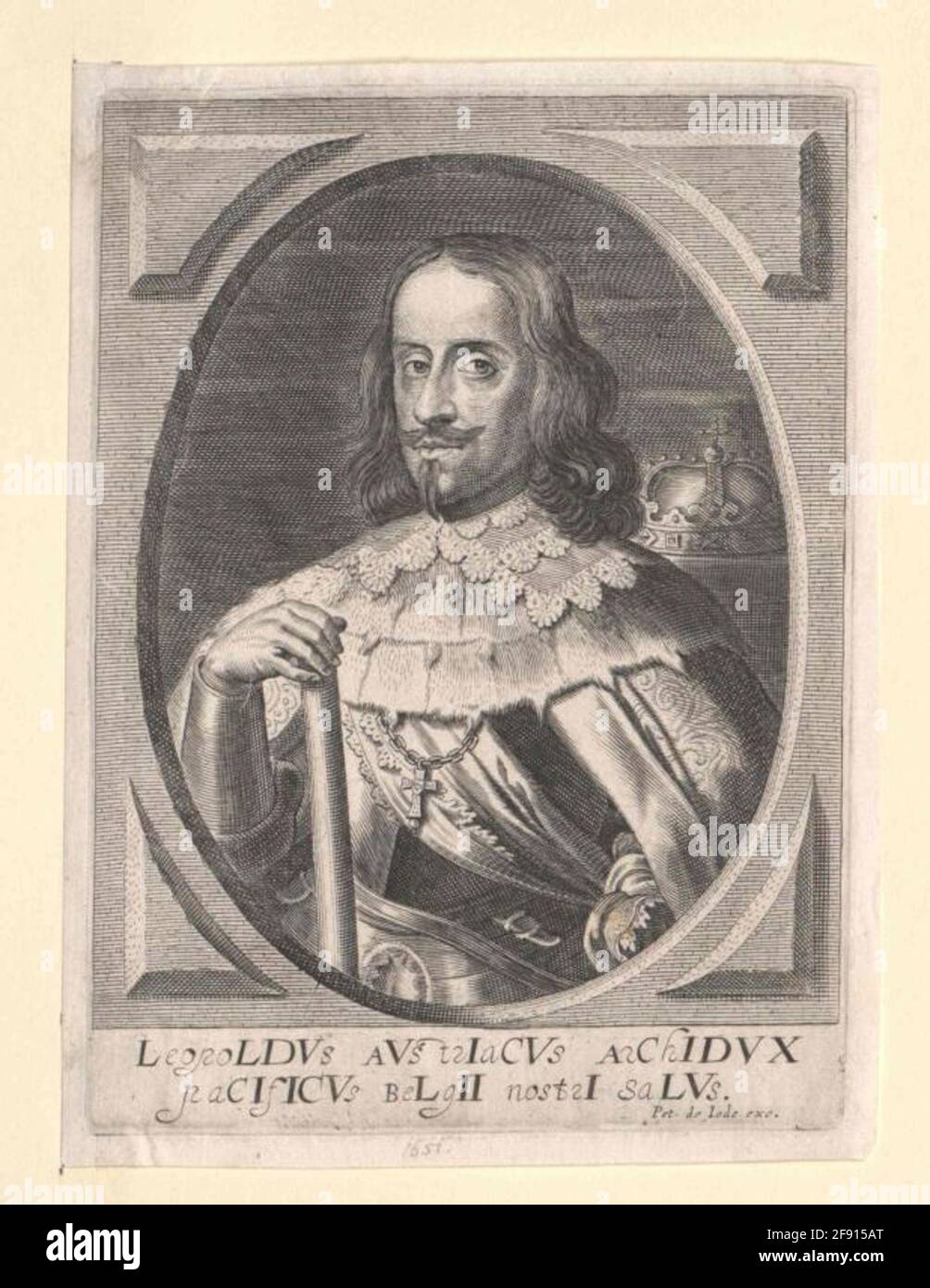 Leopold Wilhelm, Archiduc d'Autriche. Banque D'Images