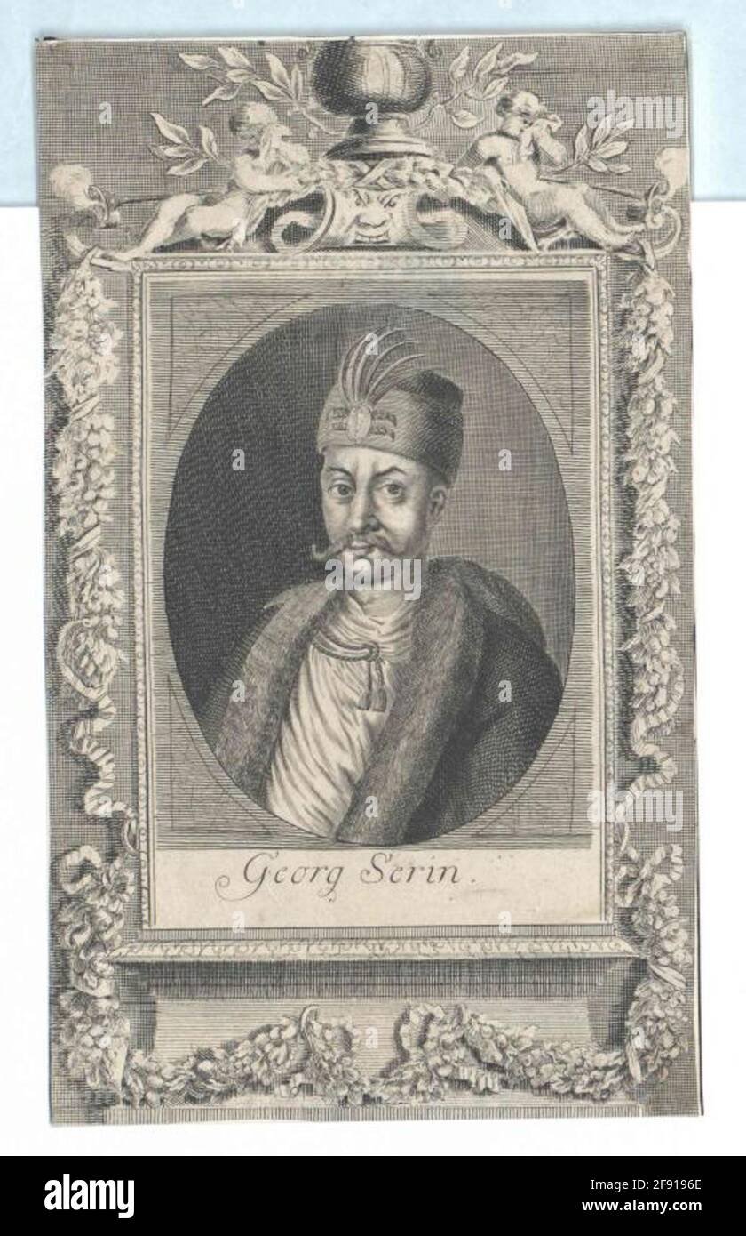 Zrinyi, Georg Graf. Banque D'Images