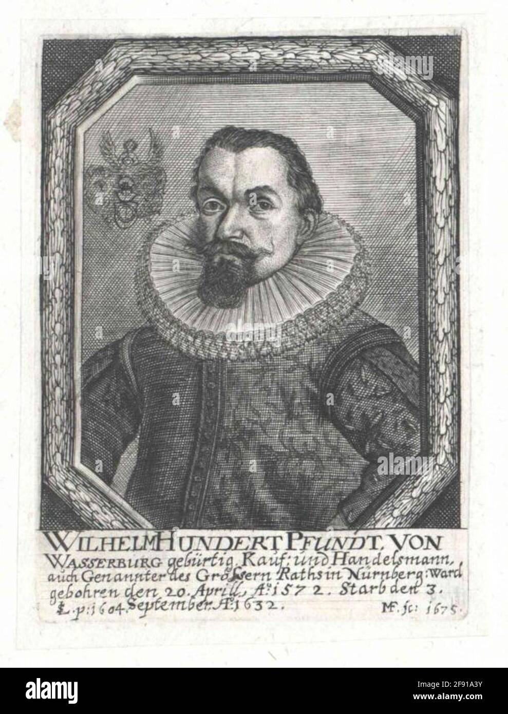 Cent livres, Wilhelm. Banque D'Images