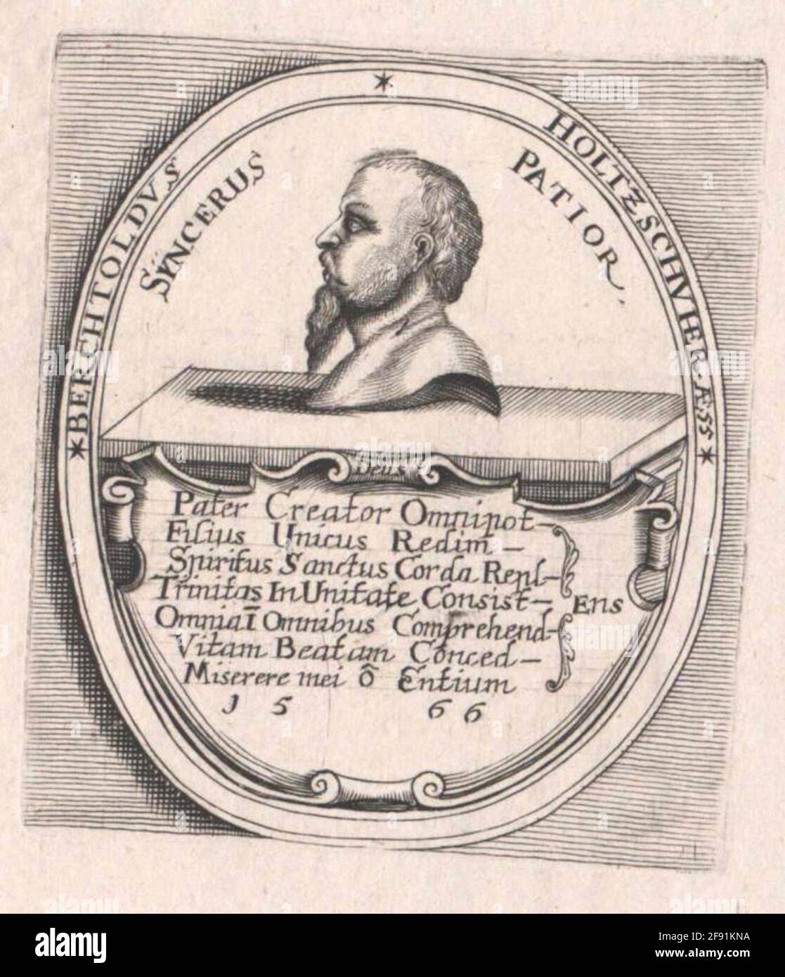 Shephers en bois, Berthold. Banque D'Images