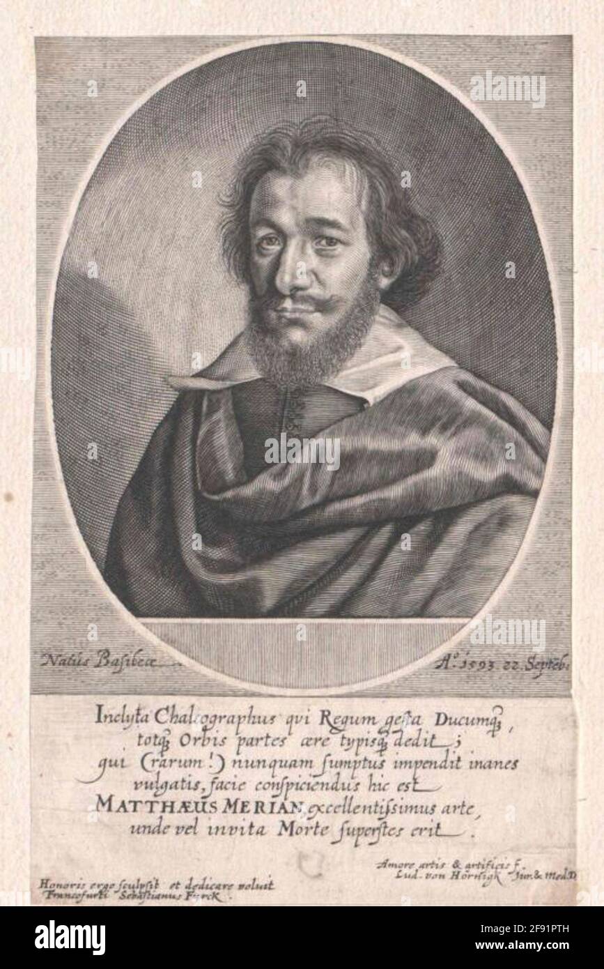 Merian, Matthew Stecher: Furck, SebastianDatting: Vers 1630 / 1640Facturage: Francfort (main) Banque D'Images