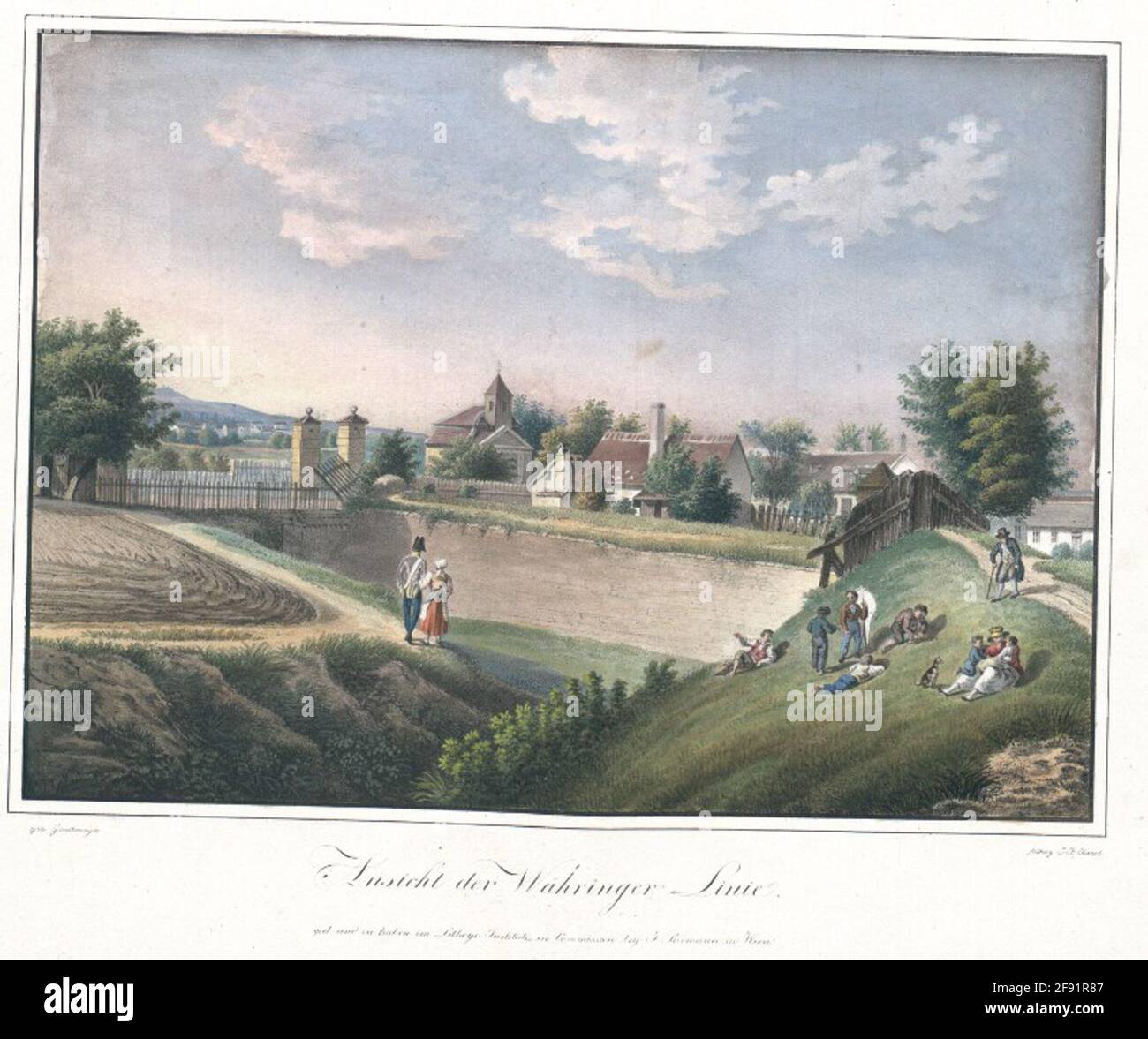 Vue de la ligne de devise. Banque D'Images