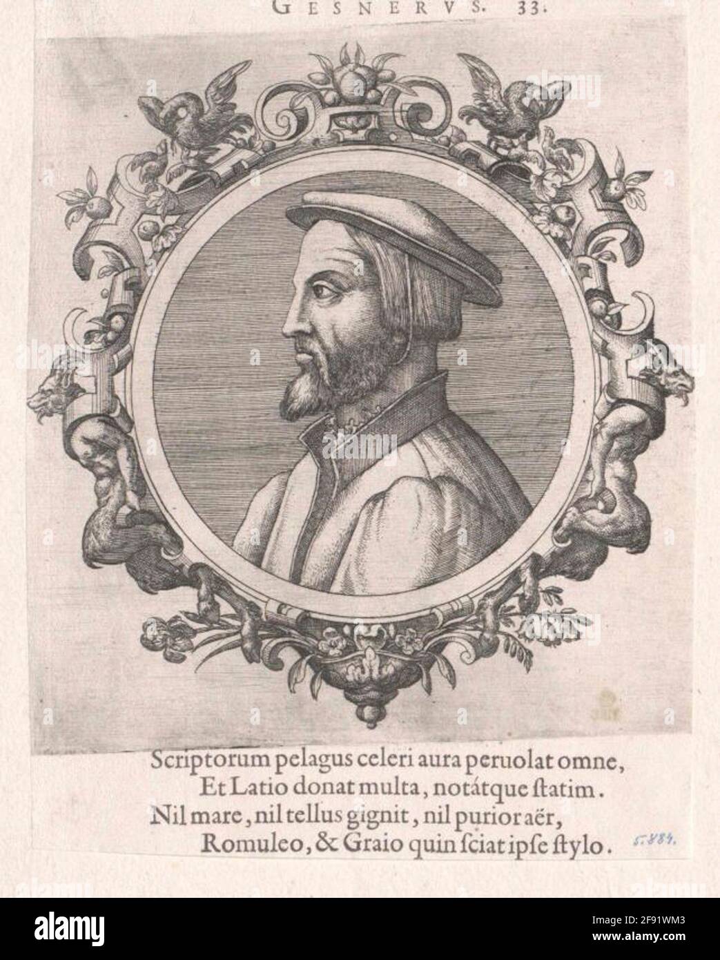 Gesture, Konrad 1601/1700 Banque D'Images