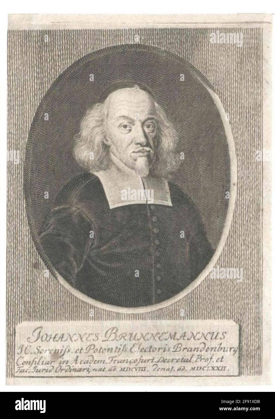 Brunnemann, Johann Stecher: Bernigeroth, Martin Banque D'Images
