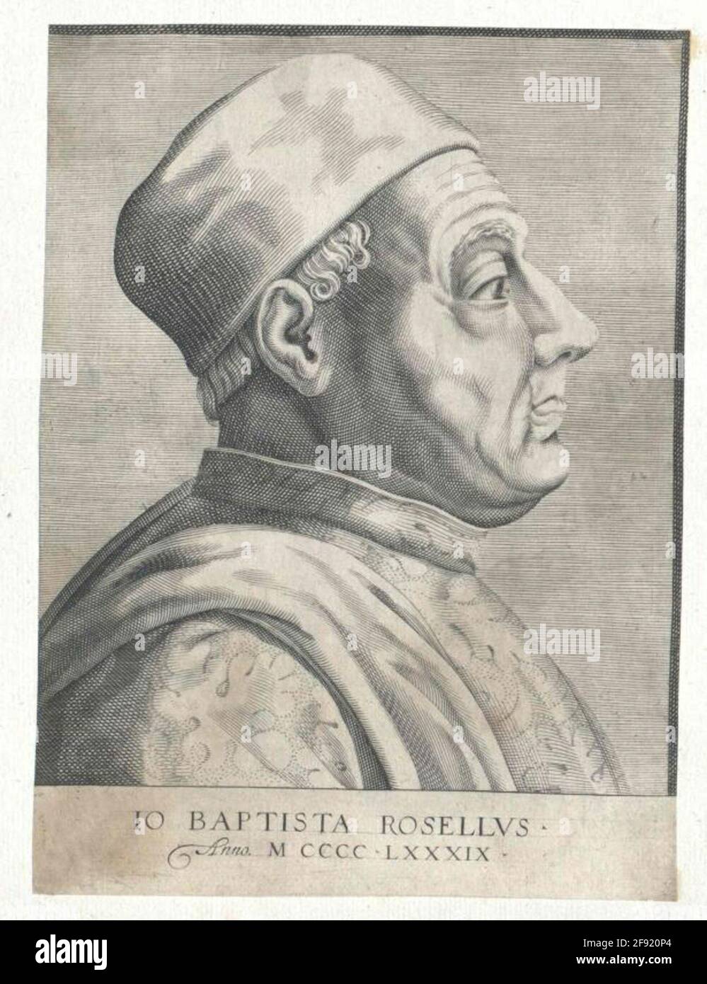 Roselli, Giovanni Battista 1560/1600 Banque D'Images