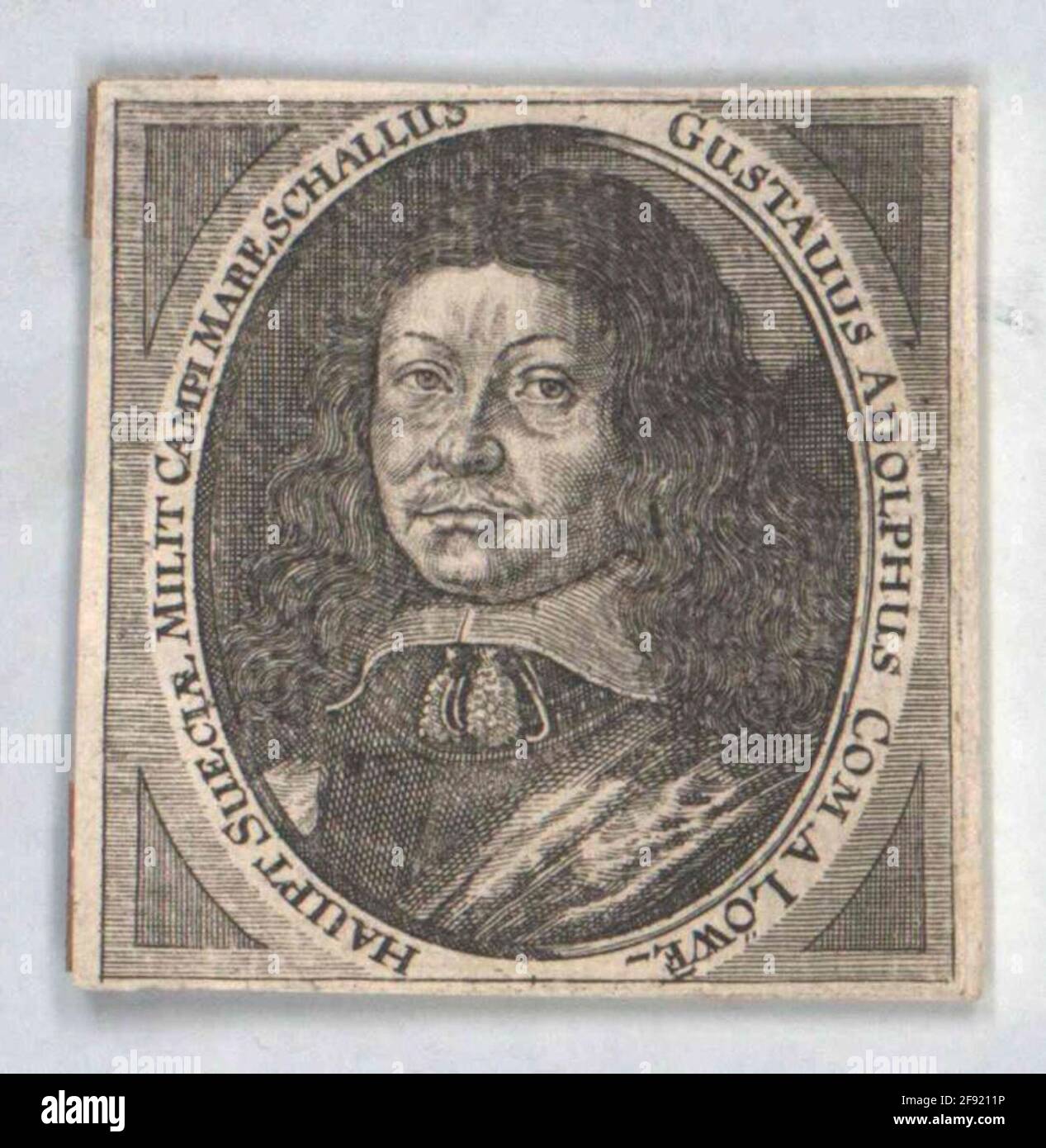 Lewenhaupt, Gustaf Adolf Graf. Banque D'Images