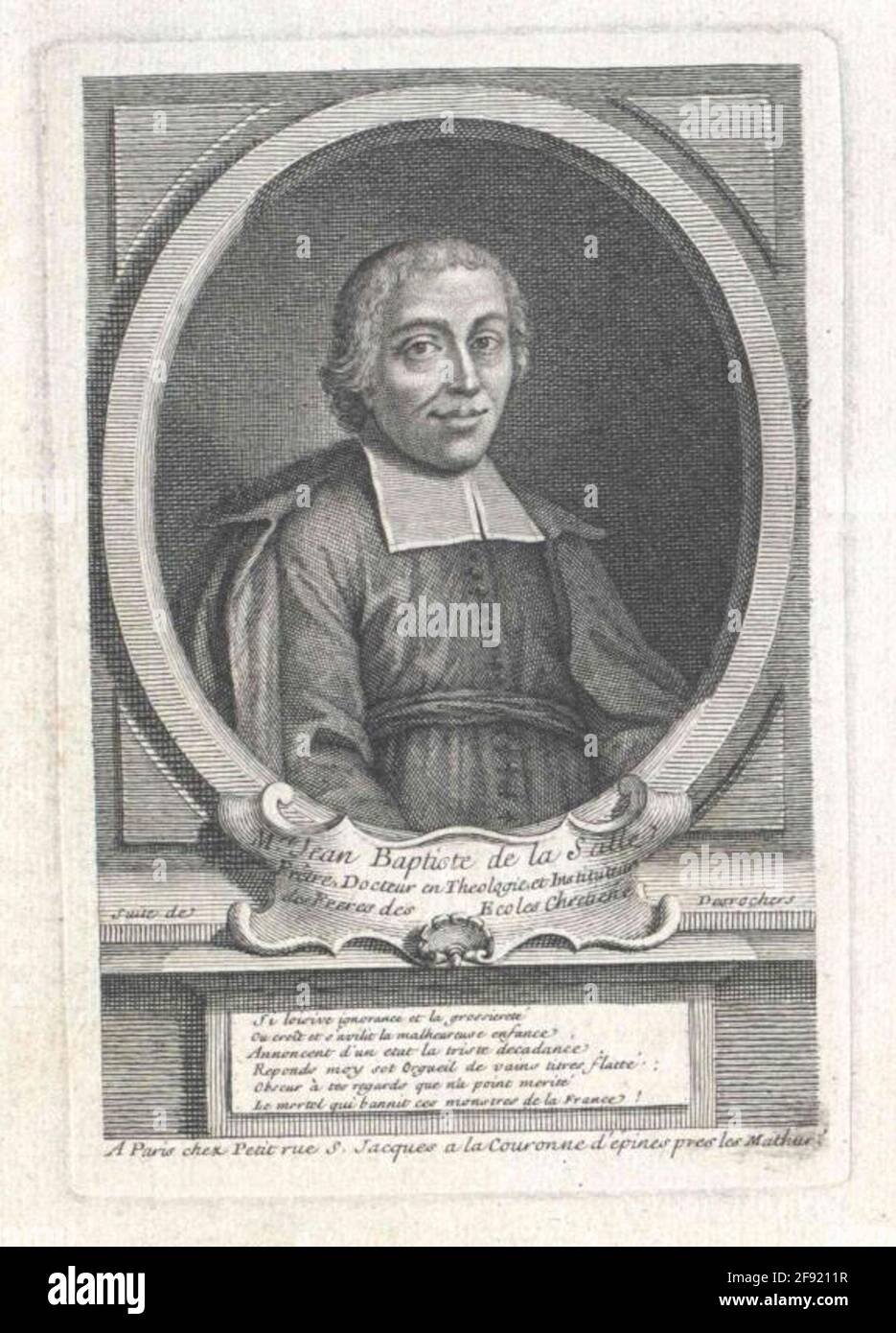 La chambre, Heiliger Jean-Baptiste de. Banque D'Images La chambre, Heiliger Jean-Baptiste de. Banque D'Images