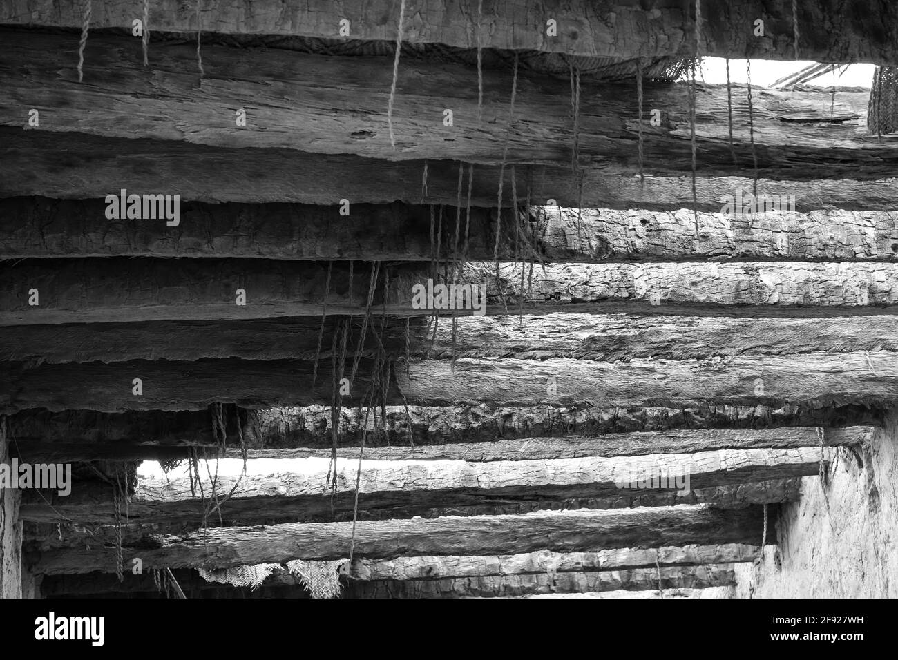 texture de la porte en bois Banque D'Images