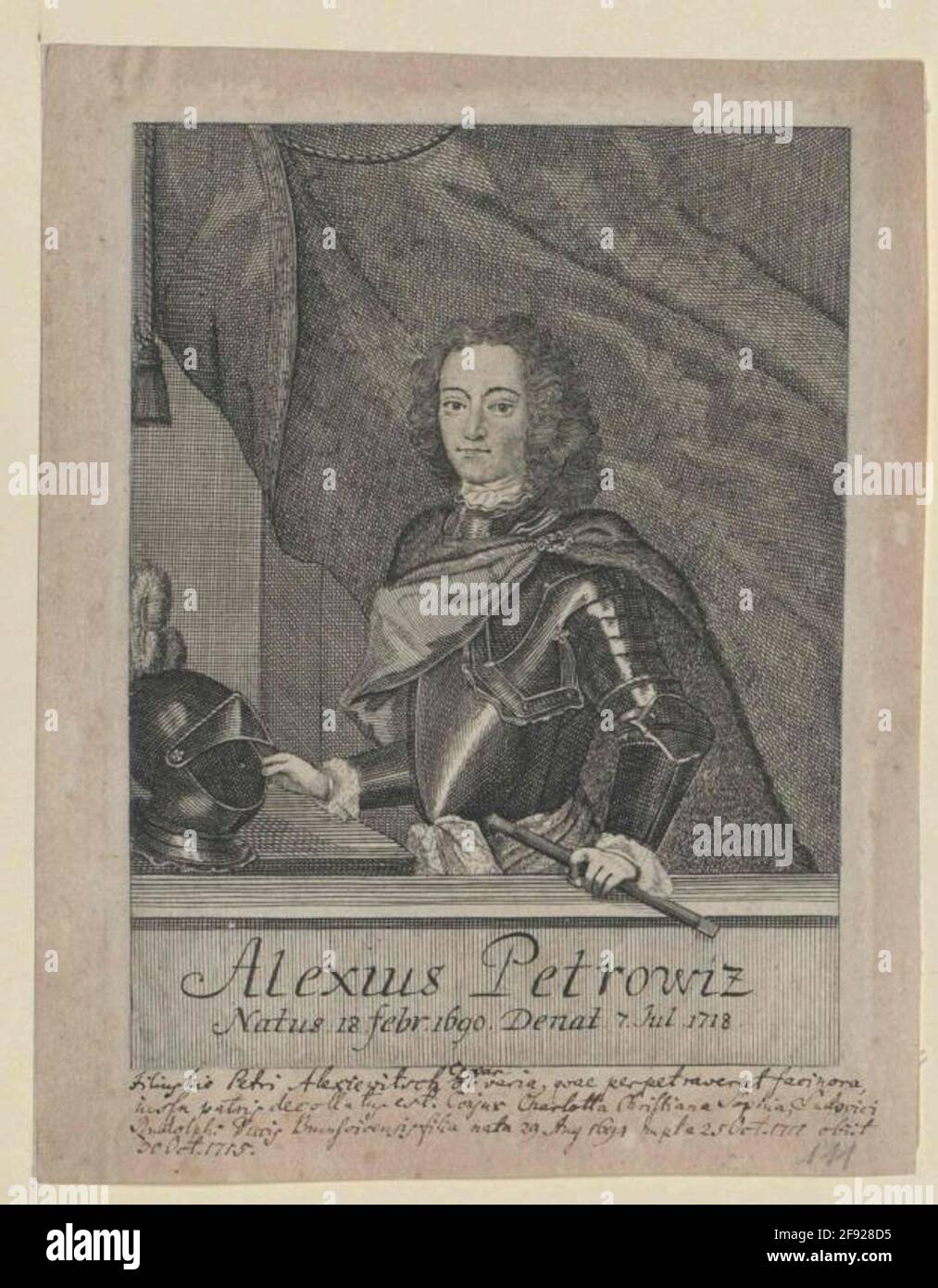 Alexei, Grand-duc de Russie. Banque D'Images