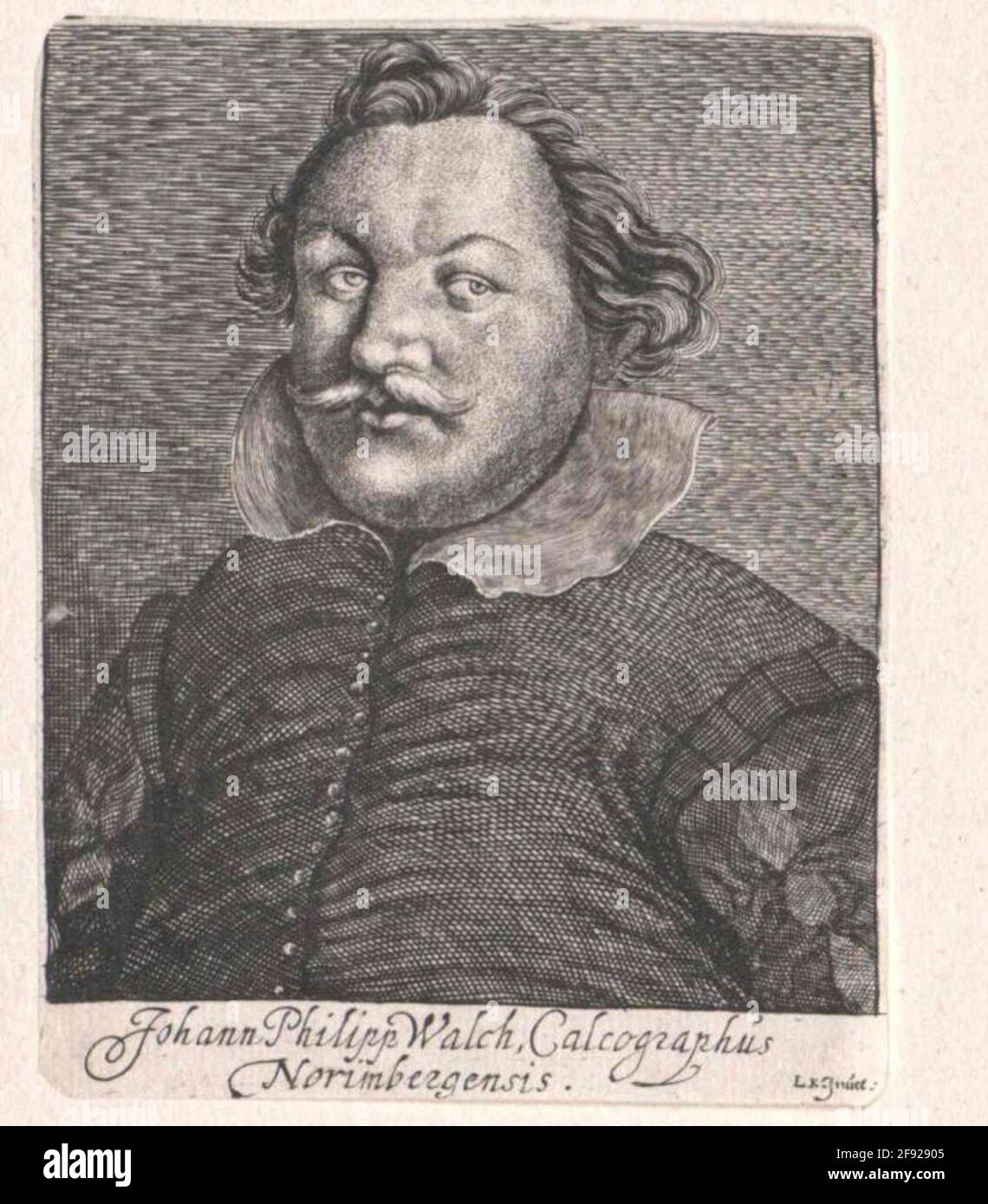 Walch, Johann Philipp. Banque D'Images